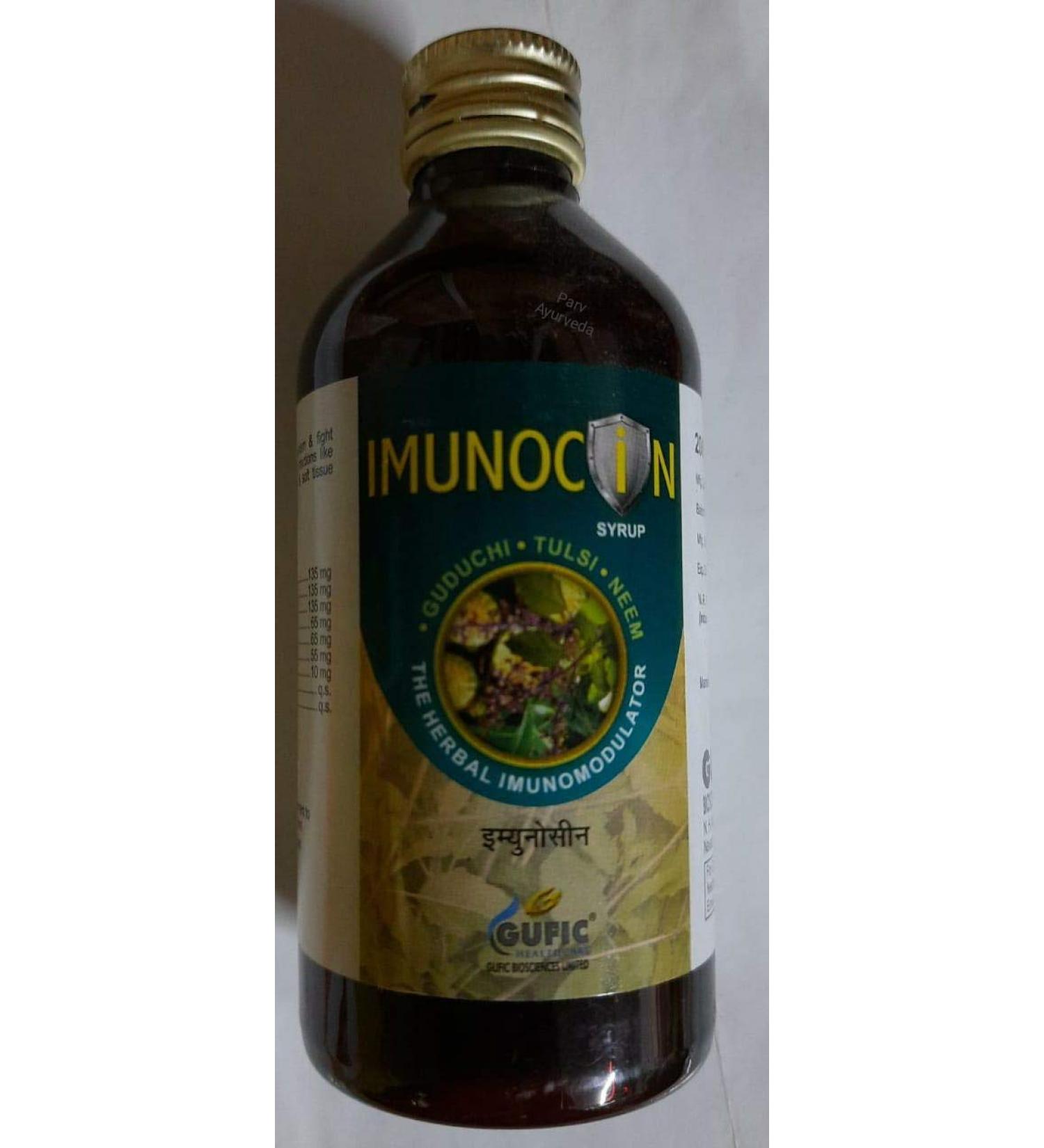 Immunocin Syrup (200 Ml) (Pack of 2) Gufic