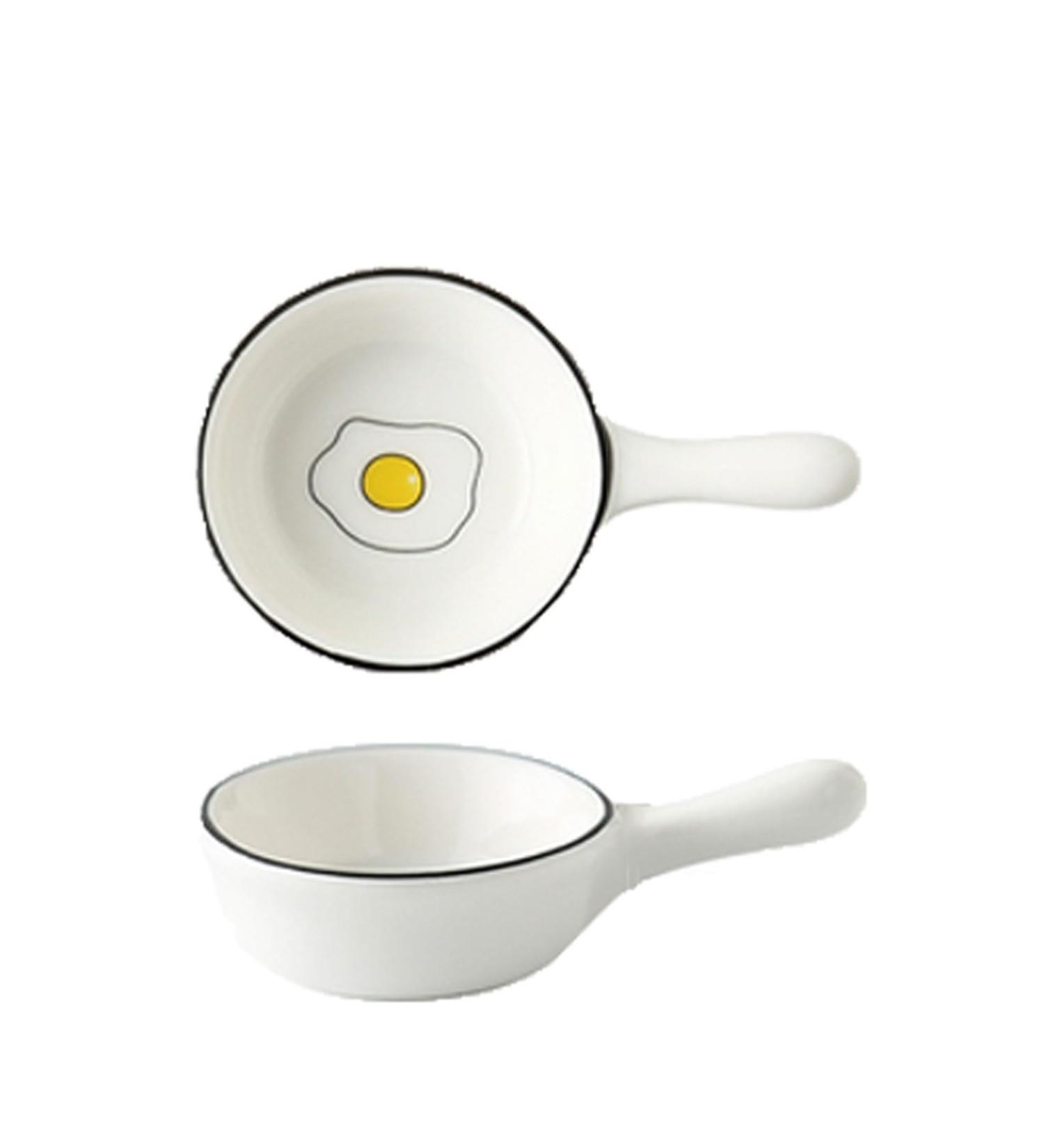 Fruit Bowl Snack Containers Ceramic Dipping Bowl with Handle Sushi Dipping Bowl Multifunctional Serving Plate for Soy Sauce Ketchup and Seasonings Breakfast Bowls (Color : A) (C) - Buy Online on GoSupps.com