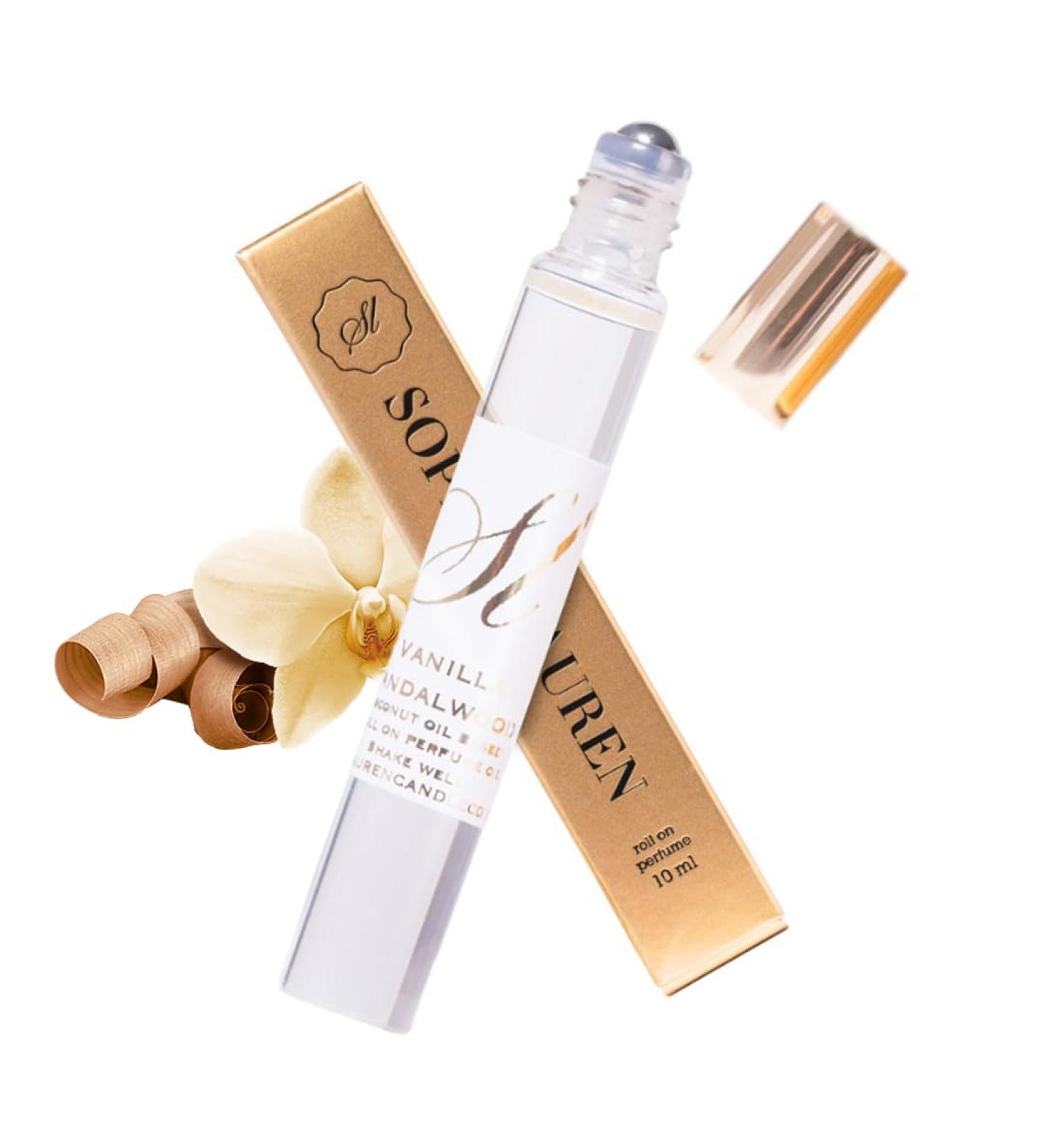 Pheromones Perfumes For Women | Long Lasting Lavender Perfume Rollerball | Travel Size Perfume Oil | Women's Fragrances Cologne | 10 ML Eau De Parfum | Perfume Gift For Women (Vanilla Sandalwood) - Buy Online on GoSupps.com