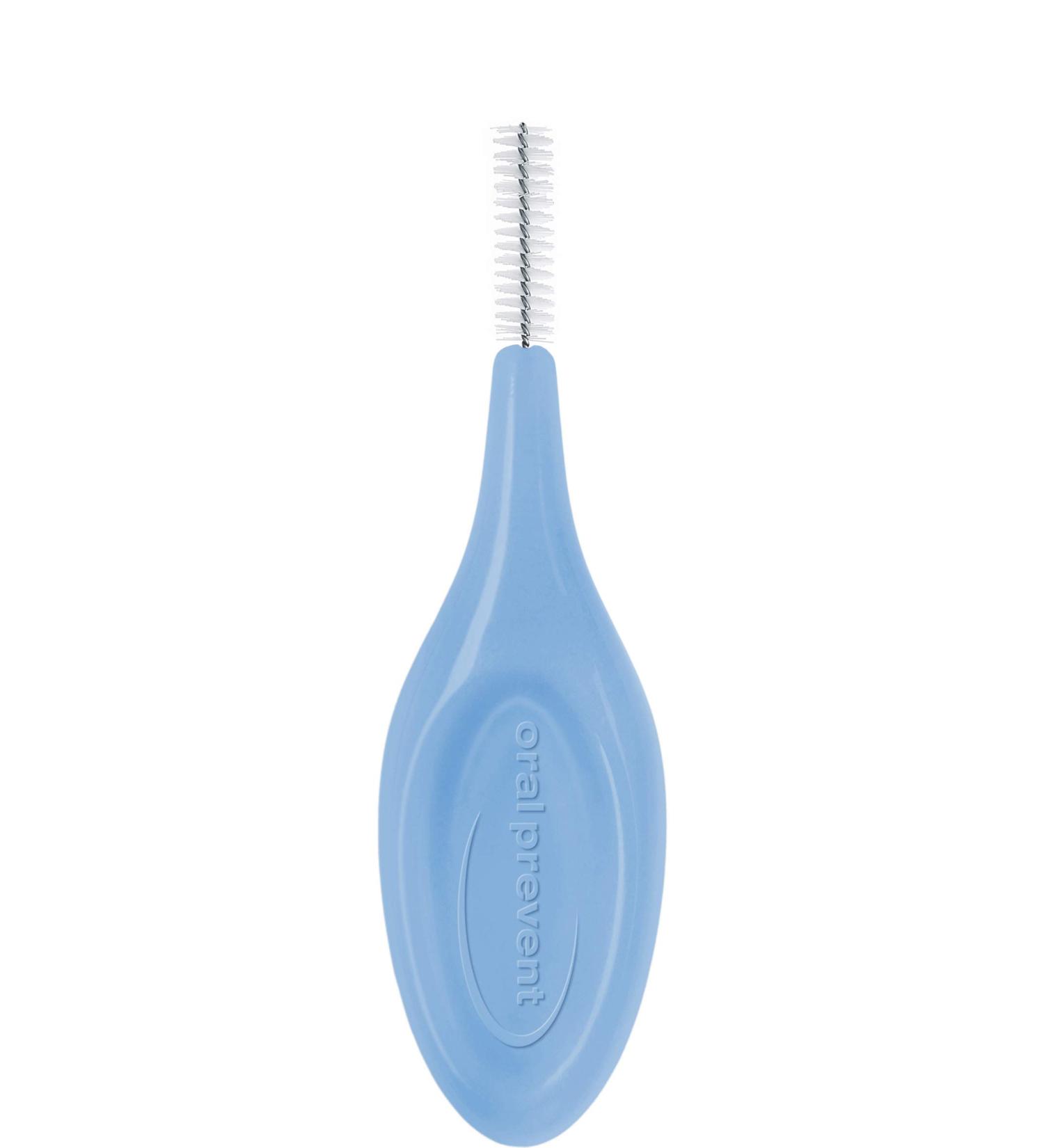 Biobased-Plastic Smart Grip Interdental Brush - Blue ISO Size 4 0.70 mm Wire 24 Brushes per Bag with Protective Caps | Eco-Friendly Dental Care - Buy Online on GoSupps.com