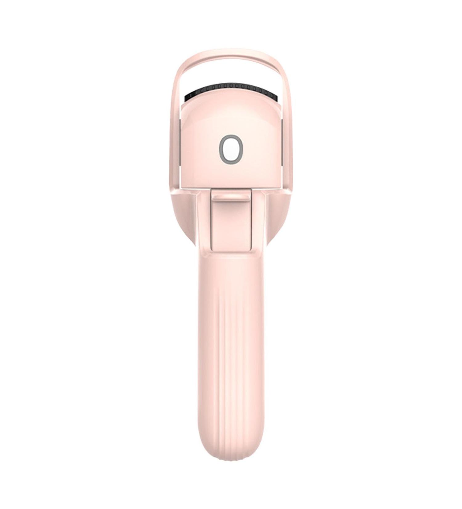 Heated Lash Curler Portable Electric Lash Curling Tool Women Natural Eye Lash Tool Rapid Heat-up with Temperature Control Long Lasting Eyelash Curling Tool for Perfect Eyelashes Pink - Buy Online on GoSupps.com