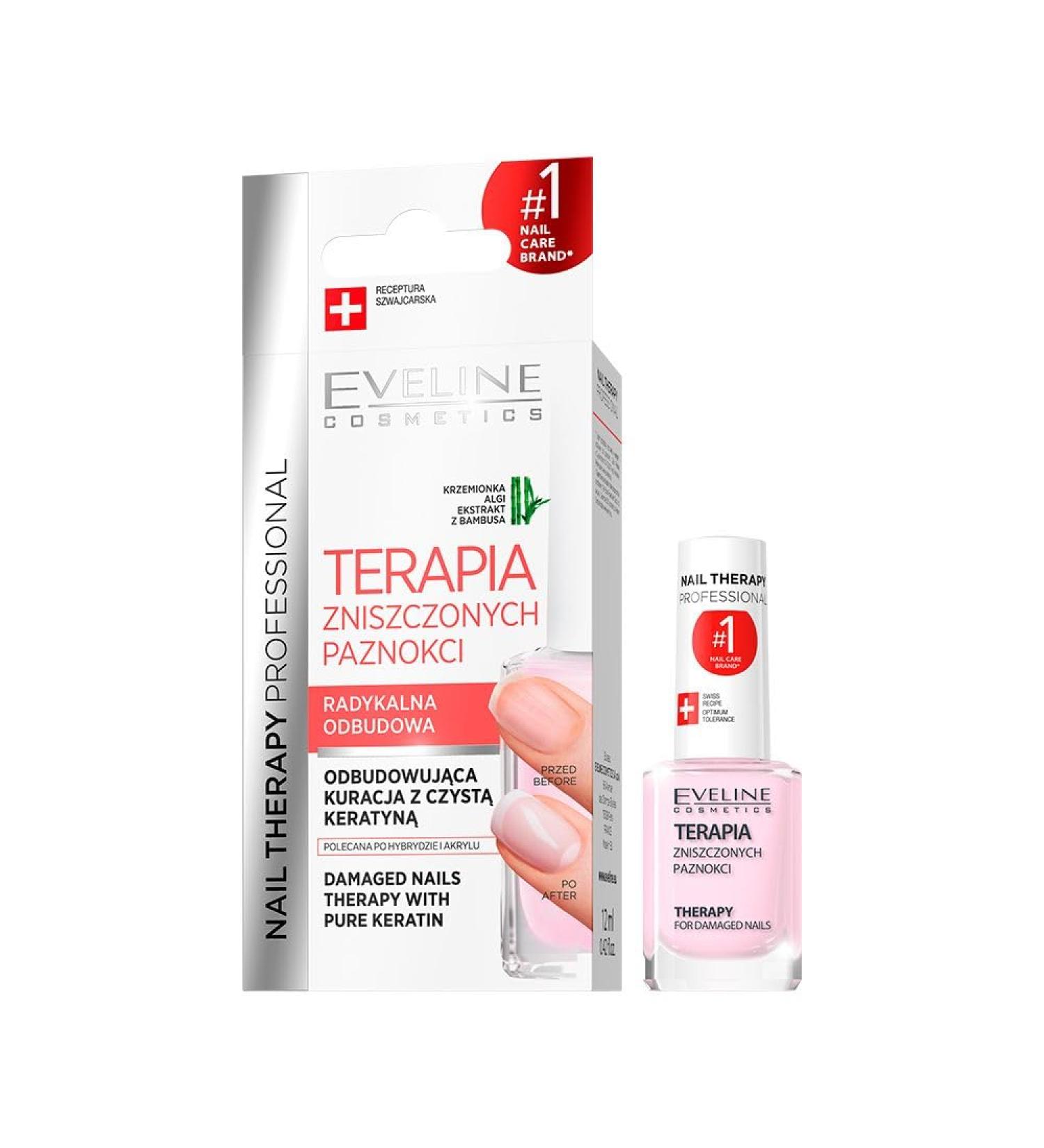 Eveline Cosmetics Damaged Nail Therapy 12ml natural M165445