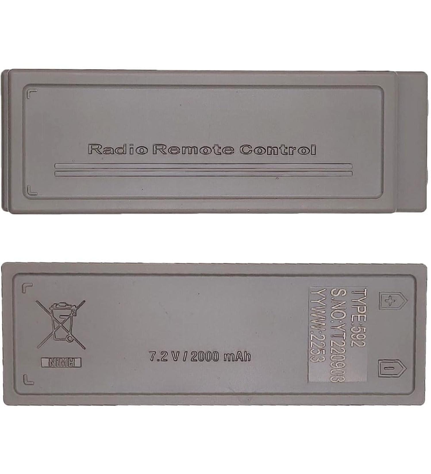 Buy 2 Pack 7.2V 2000mAh NiMH Replacement Battery for Scanreco 592 & Compatible Models - International Shipping Available - Buy Online on GoSupps.com