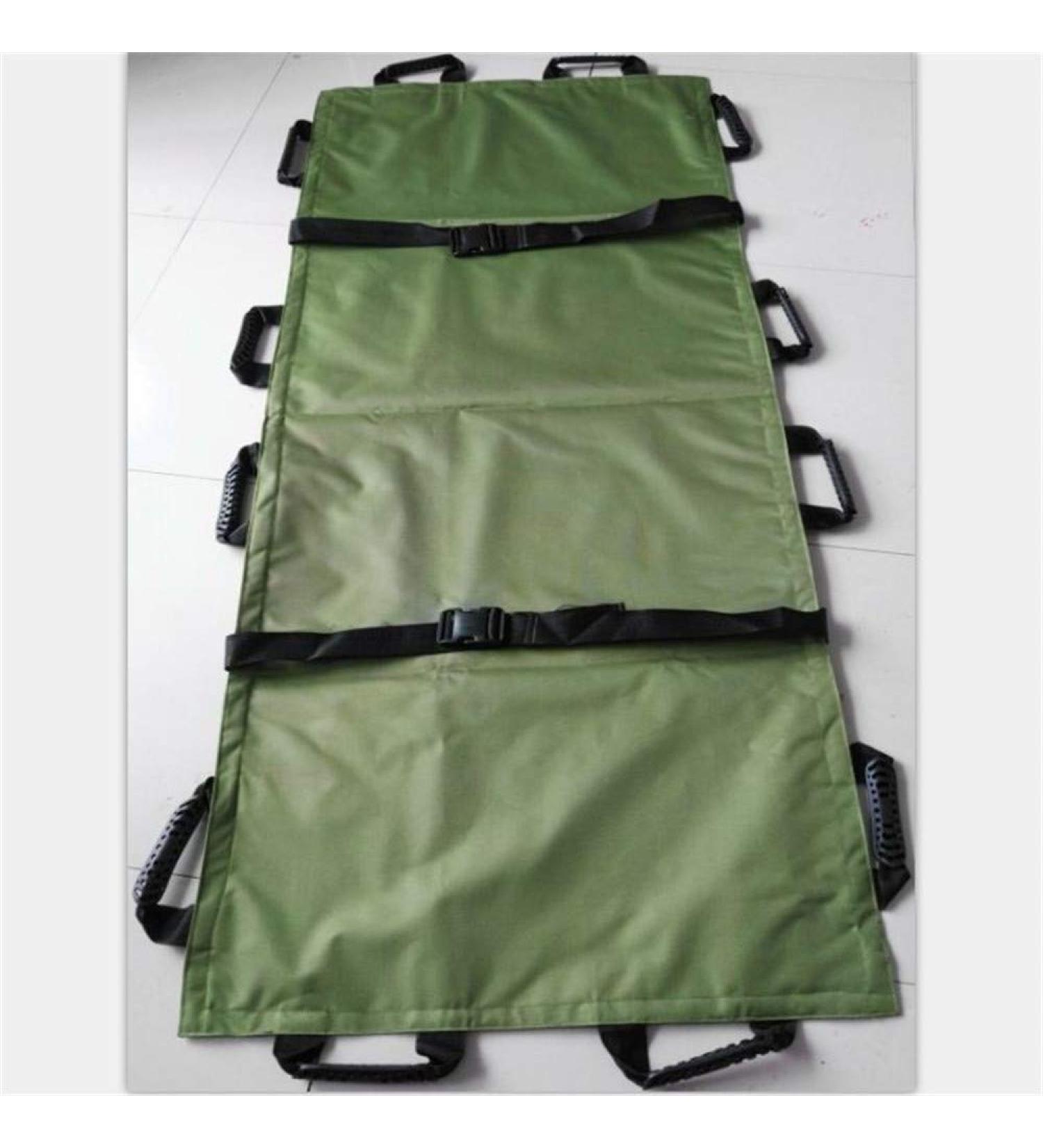 Oxford Folding Stretcher Waterproof Foldable Emergency Rescue Back Stretcher with Storage Bags for Hospital Clinic Home Sports venues Ambulance B Decoration - Buy Online on GoSupps.com