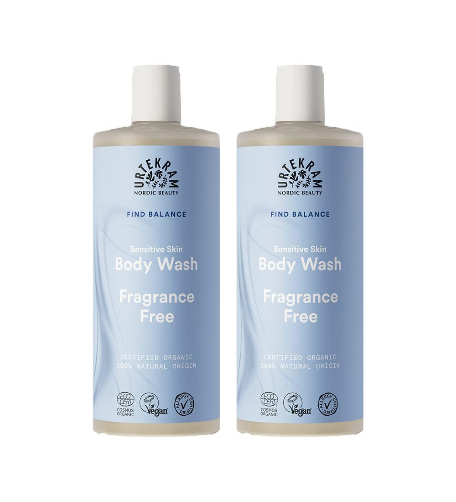 Urtekram Shower gel without perfume 500 ml - Buy Online on GoSupps.com