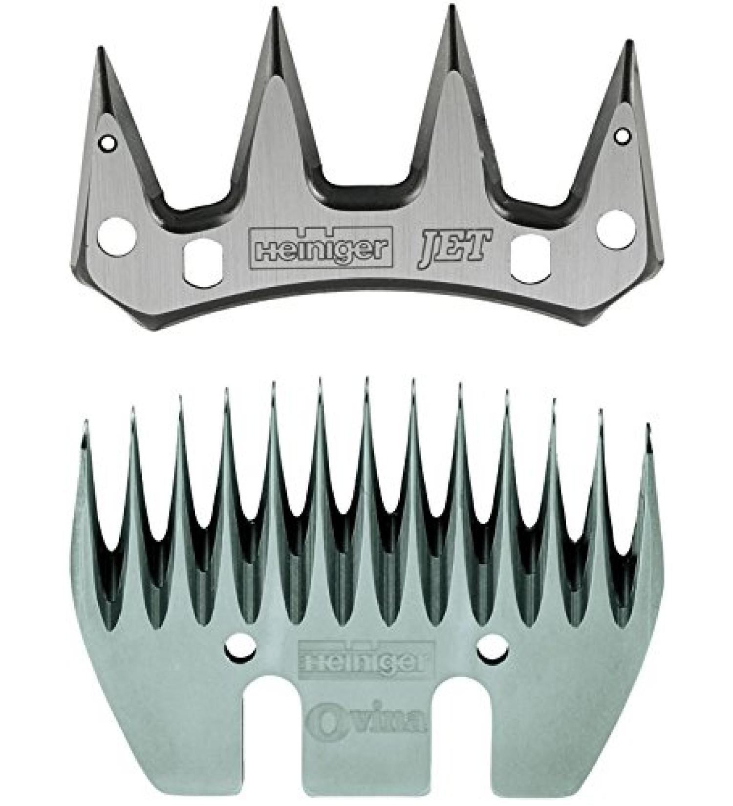 Heiniger Schafschur set Jet/Ovina