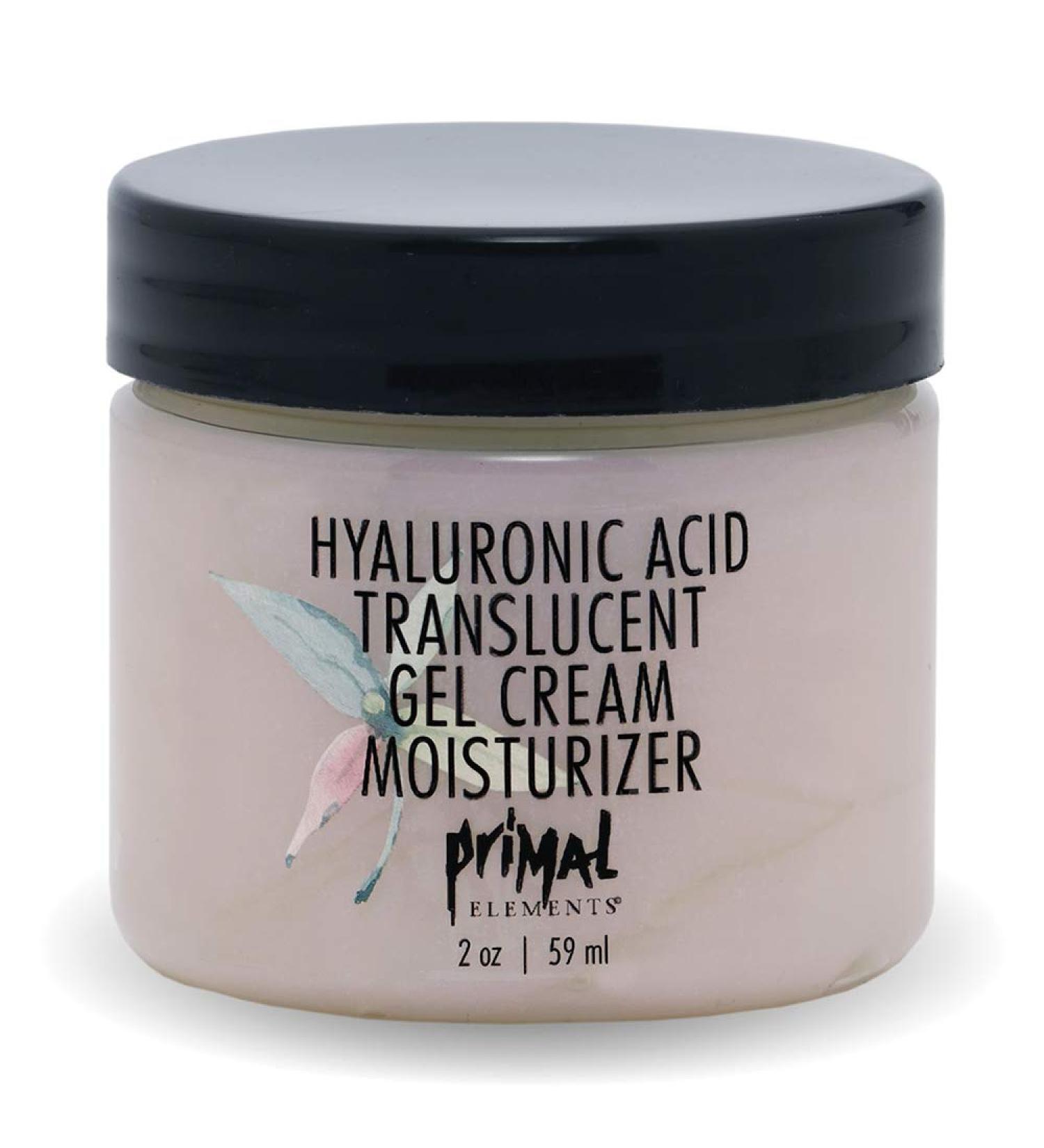 Primal Elements Hyaluronic Acid Gel Cream Moisturizer 6 Ounce