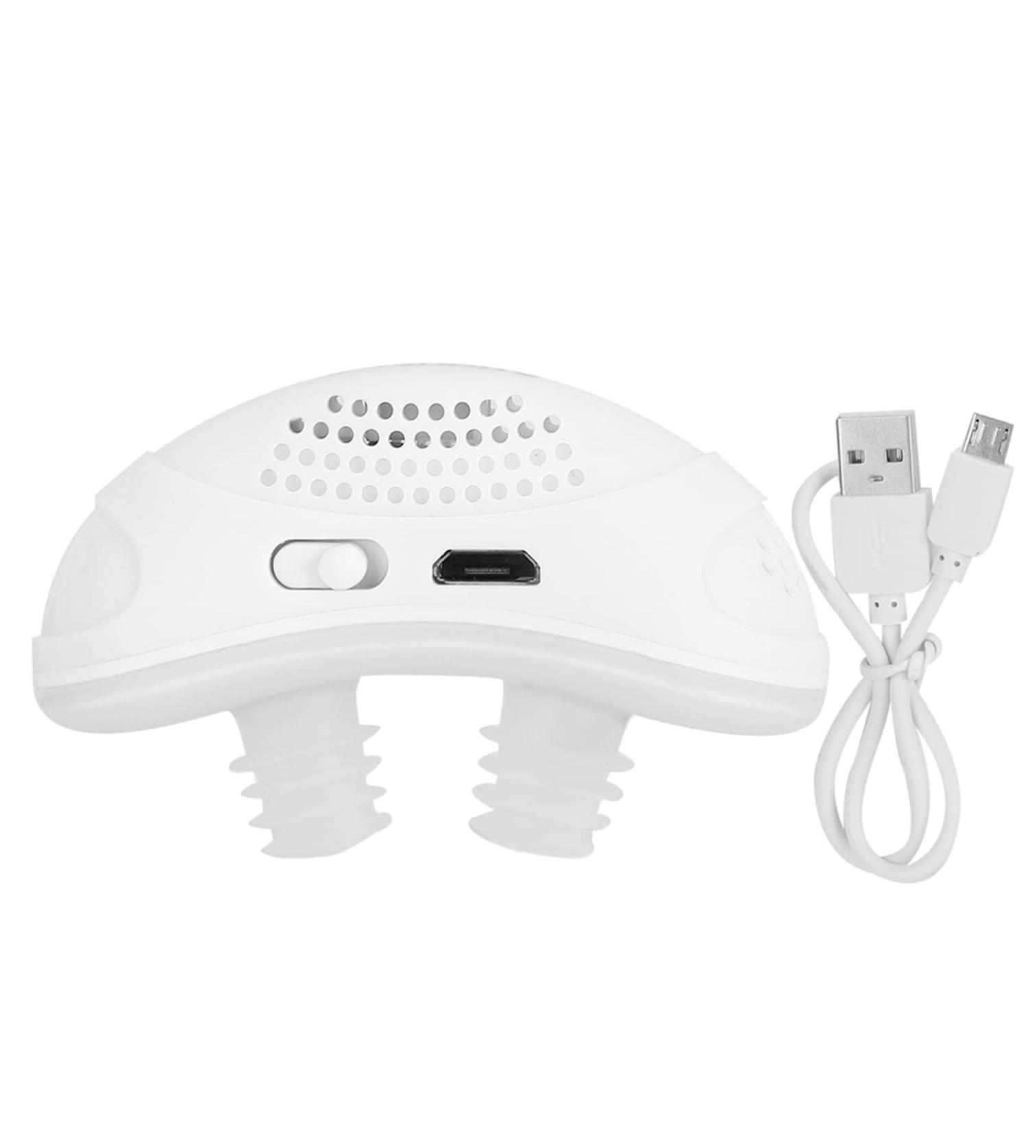 Electric Anti-Snoring Nasal Dilator for Improved Sleep - White - Buy Online on GoSupps.com