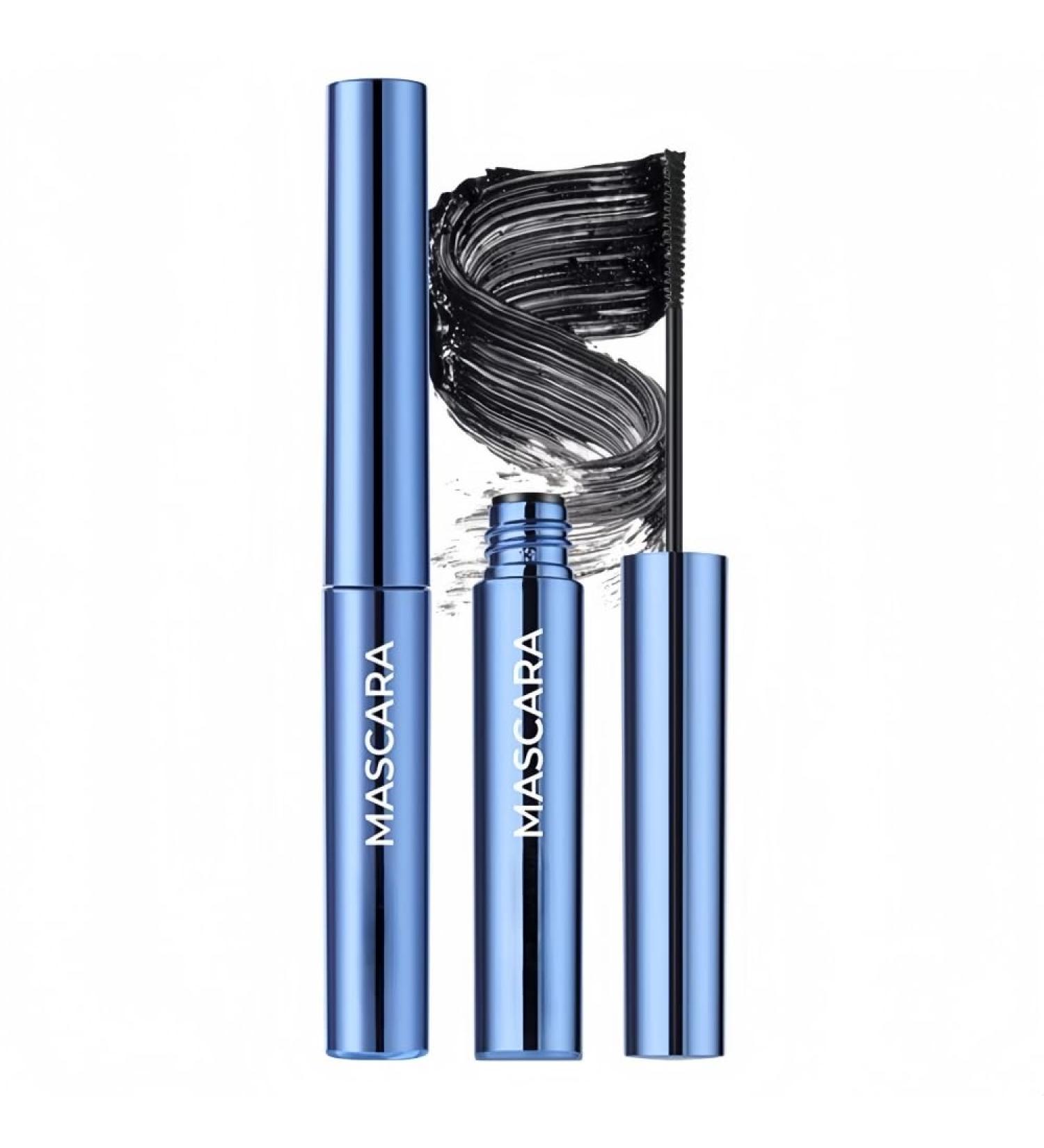 Black mascara for thin eyelashes waterproof mascara with mini brush smearresistant and longlasting formula voluminous curl effect light and without clumping - Buy Online on GoSupps.com