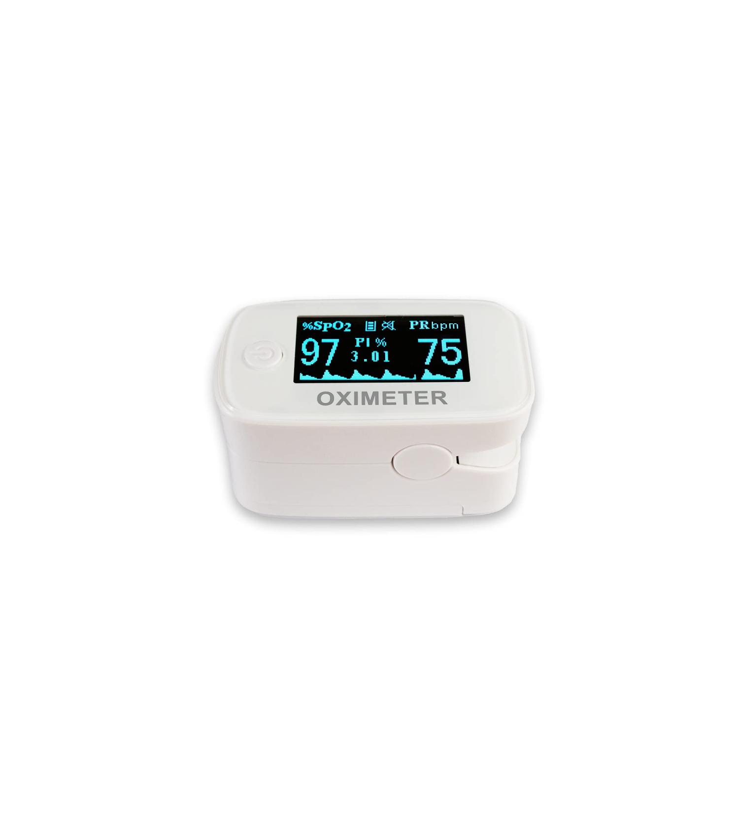 Scaleson S250 Pulse Oximeter - Accurate Oxygen Saturation & Pulse Monitoring for Adults & Children | Easy-to-Read OLED Display - Buy Online on GoSupps.com