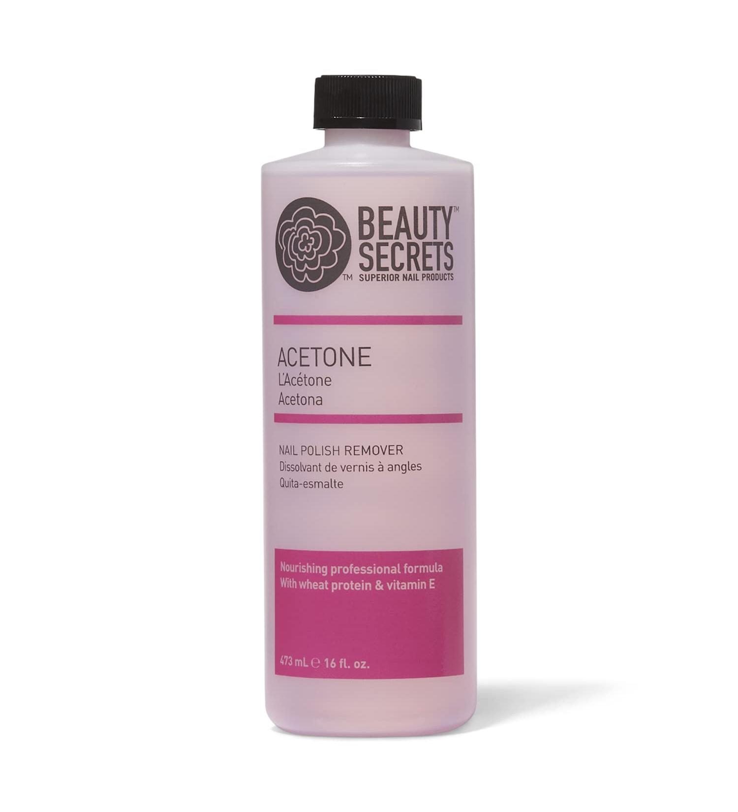 Nourishing Acetone Nail Polish Remover - Gentle and Effective Formula - Buy Online on GoSupps.com