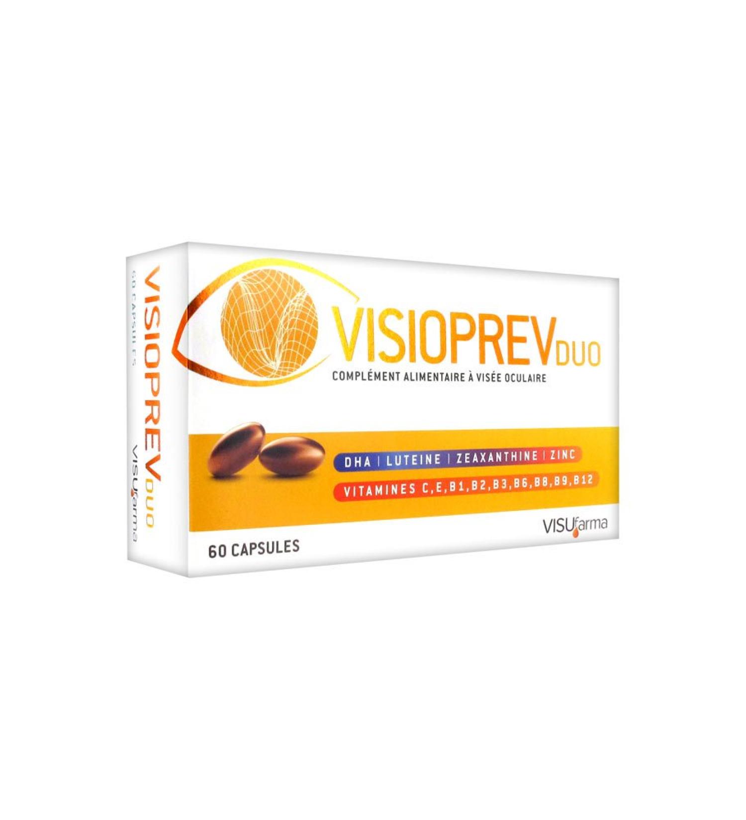 VISUfarma Visioprev Duo 60 Capsules