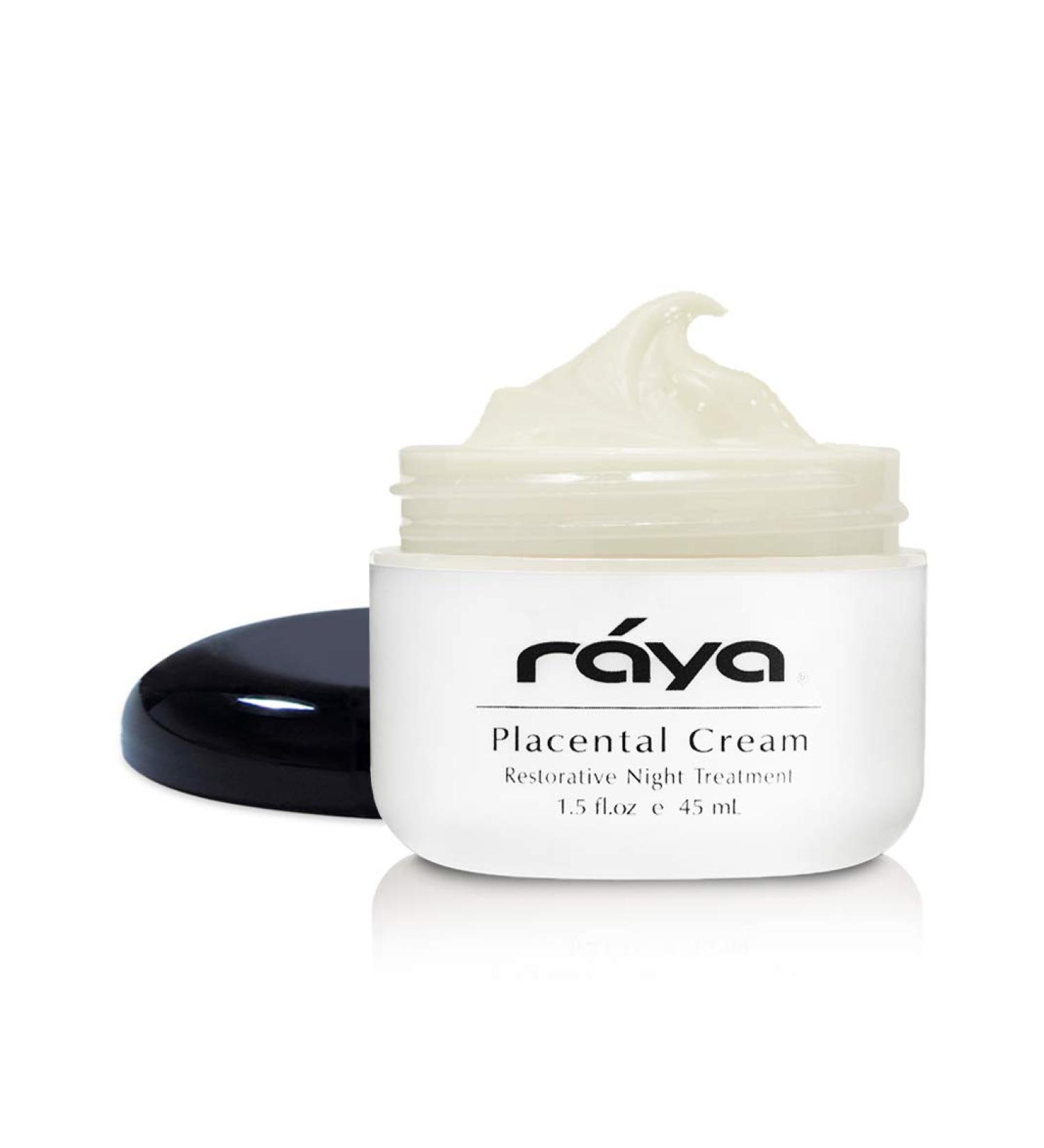 Raya Placental Cream (402) | Restorative Anti-Aging Night Cream for All Skin Types | Minimizes Pores and Calms Inflammation - Buy Online on GoSupps.com