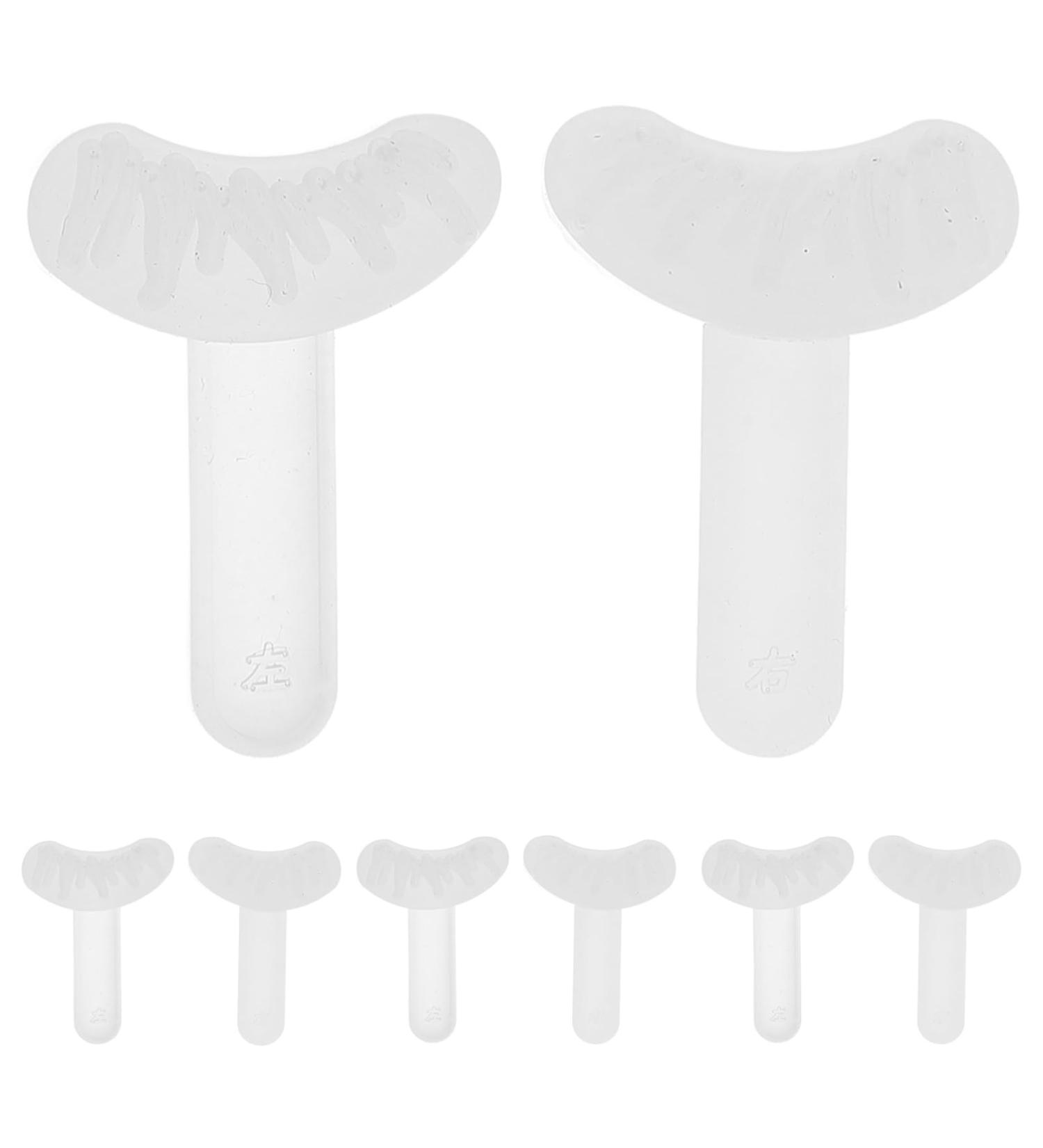 FRCOLOR 5 Pairs Waterproof Lower Lash Stamps | Reusable Silicone Eyelash Tools for Quick Eye Makeup - Buy Online on GoSupps.com