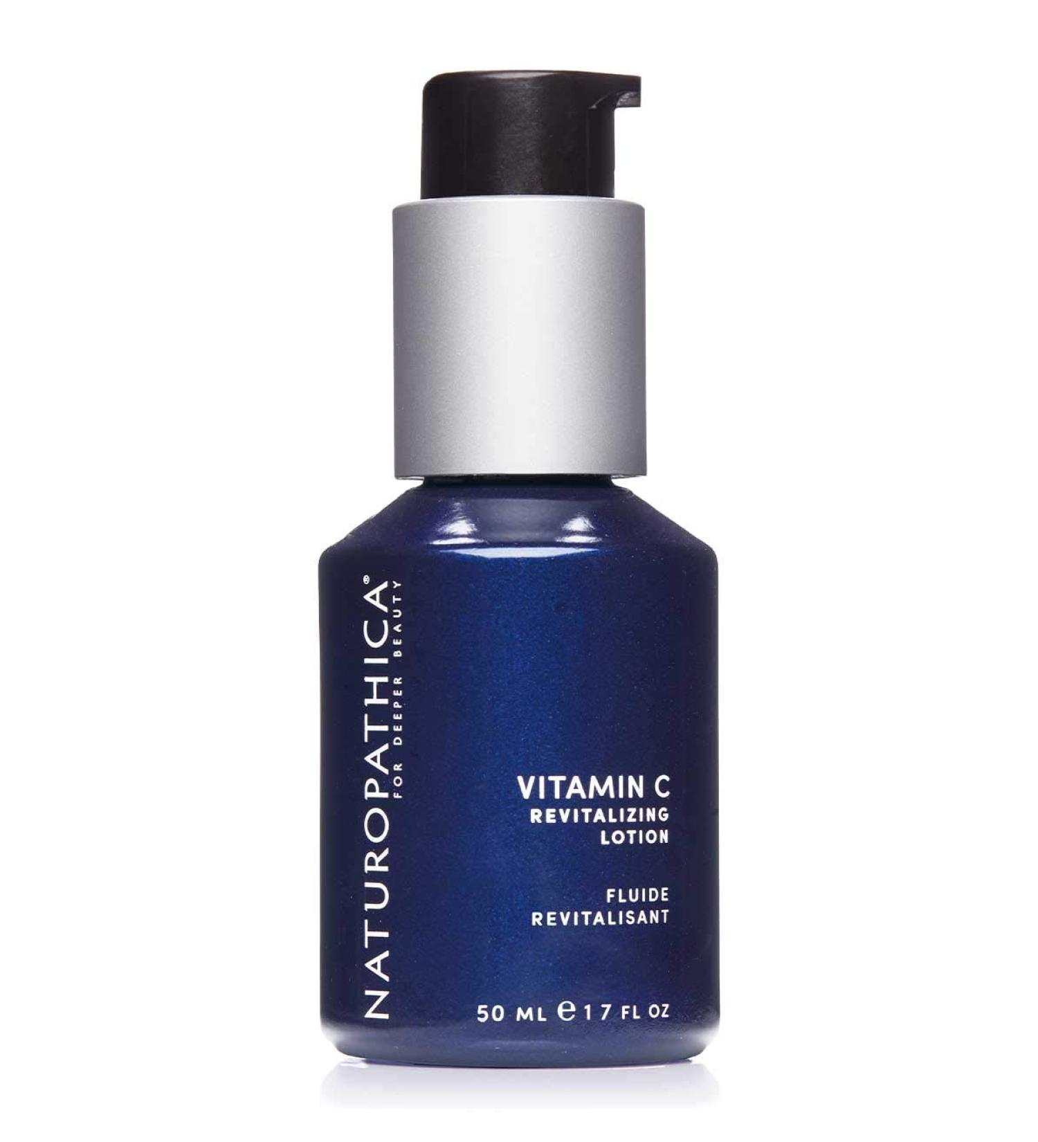 Naturopathica Vitamin C Revitalizing Lotion 1.7 oz - Daily Facial Moisturizer with Rose & Orange Oils - Kudzu Extract - Ultra-light Formula - Buy Online on GoSupps.com