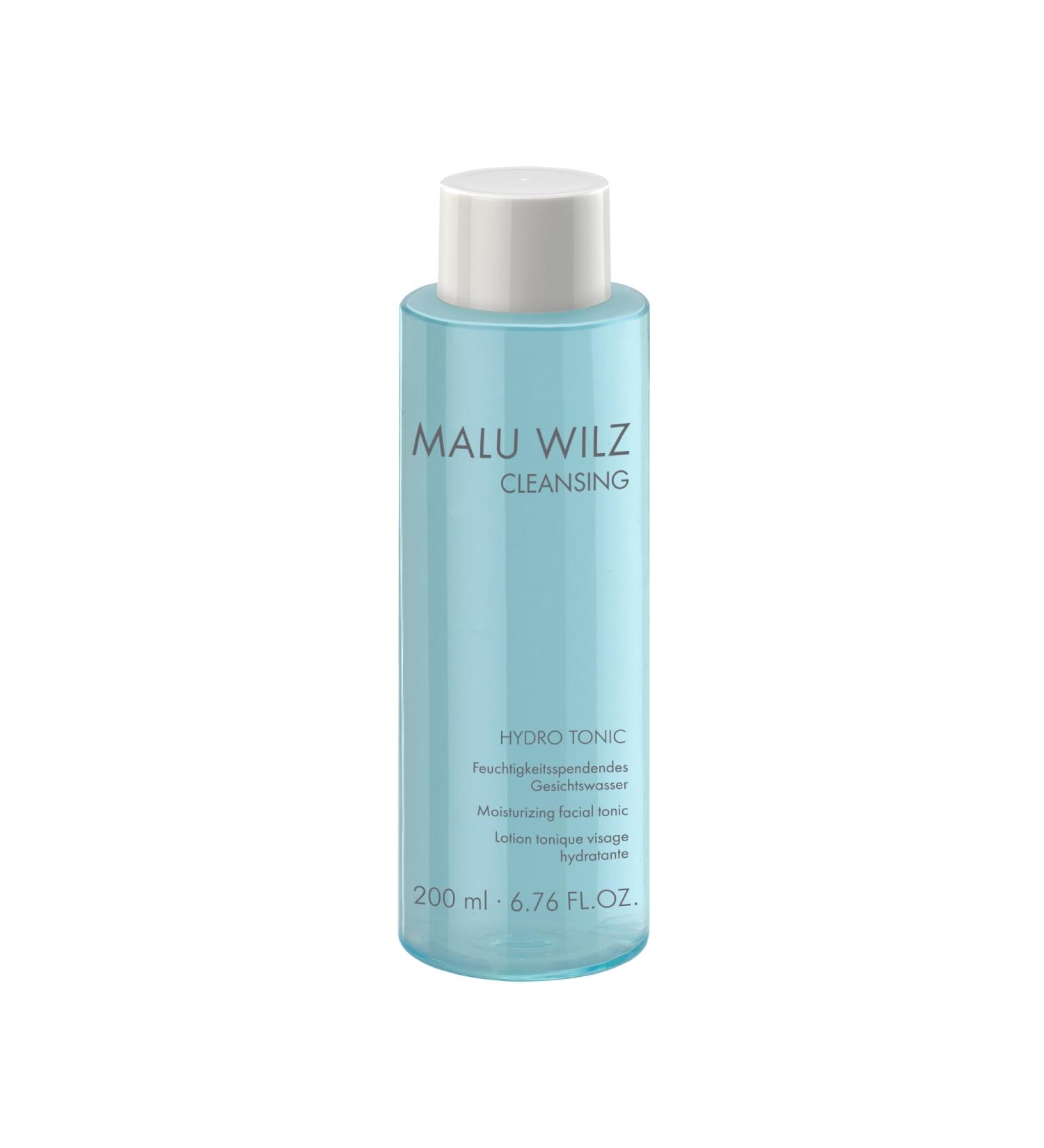 Malu Wilz Hydro Tonic 200 ml | Soothing Facial Water for Sensitive Skin | Alcohol-Free & Vegan Skincare - Buy Online on GoSupps.com