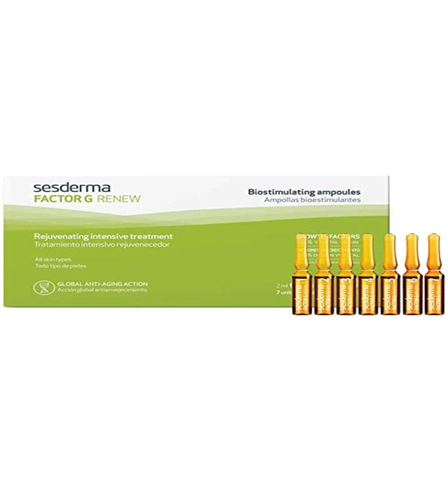 Sesderma Factor G Renew Biostimulant Ampoules 2ml Pack of 7