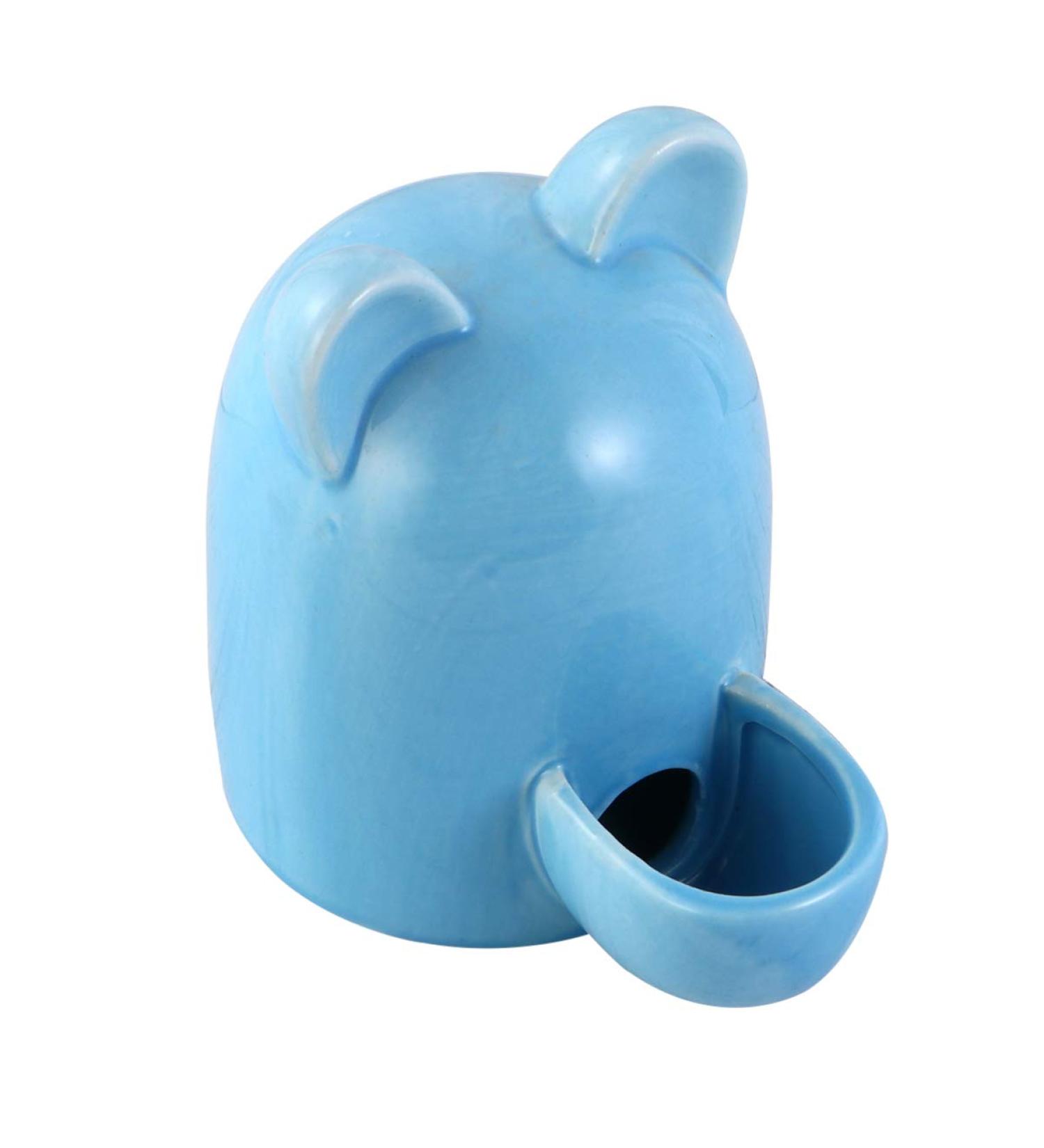 POPETPOP Bunny Water Bottle Hamster Water Feeder Ceramic Automatic Drinking Bottle Small Animals Food and Water Dispenser for Bunny Bird Guinea Pig Hedgehog Chinchilla Ferret Ceramic Water Bottle - Buy Online on GoSupps.com