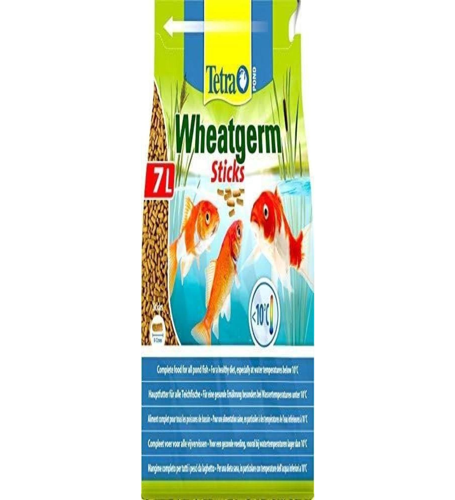 Tetra Wheatgerm Pond Fish Food Sticks 1.4kg - for cold weather feeding Fish 7 l (Pack of 1) - Buy Online on GoSupps.com