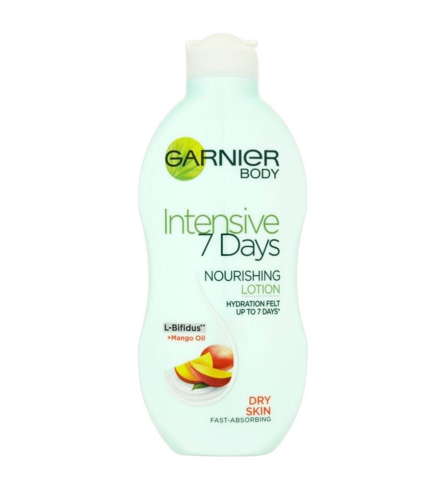 Garnier Body Intensive 7 Day Nourishing Lotion Mango 250ml - 7 day intensive care lotion with mango oil