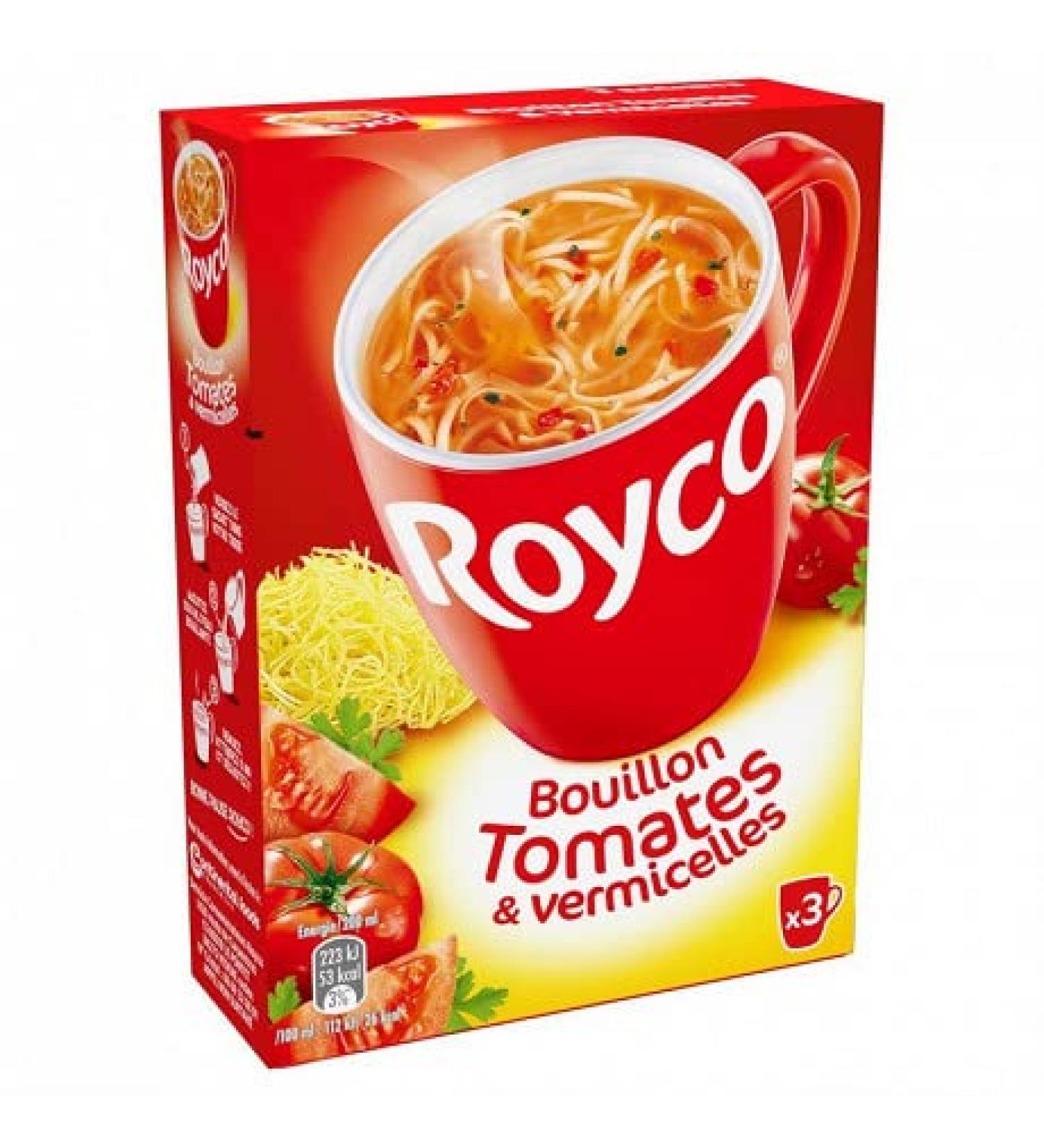 g neric Minute Soup Tomato Broth and Vermicelli 60g | Royco | (Pack of 4) | Best Deal