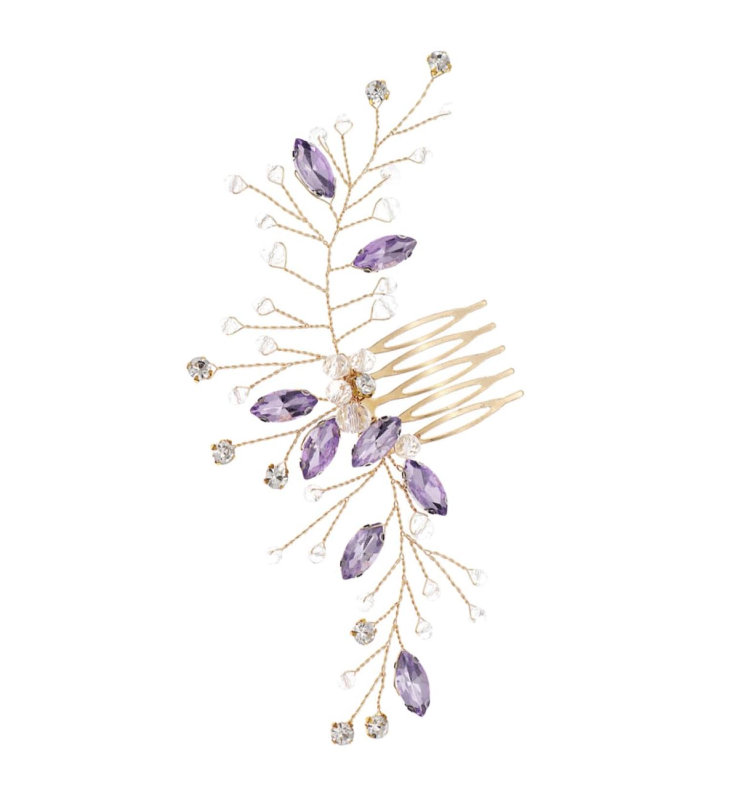 DOITOOL New Chinese style rhinestones wedding hair accessories for brides headband child Xiuhe clothing bridal hair accessories hair comb bride hair wedding hair combs for - Buy Online on GoSupps.com