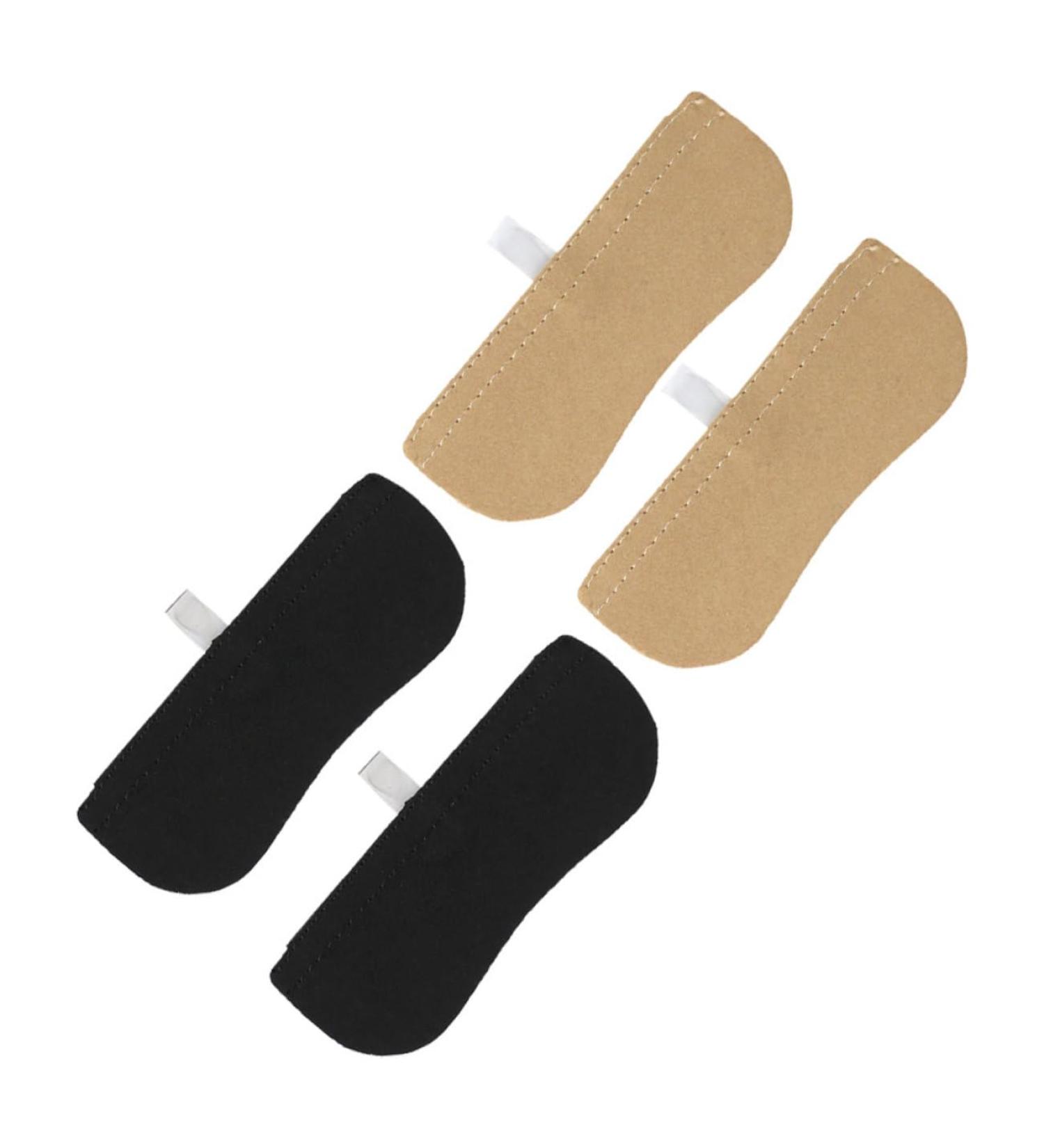 FRCOLOR Heel Cushion Pads for Women - 2 Pairs Non-Slip Heel Grips & Inserts for High Heels & Pumps - Comfortable Leather Liner for Heel Slippage - Buy Online on GoSupps.com