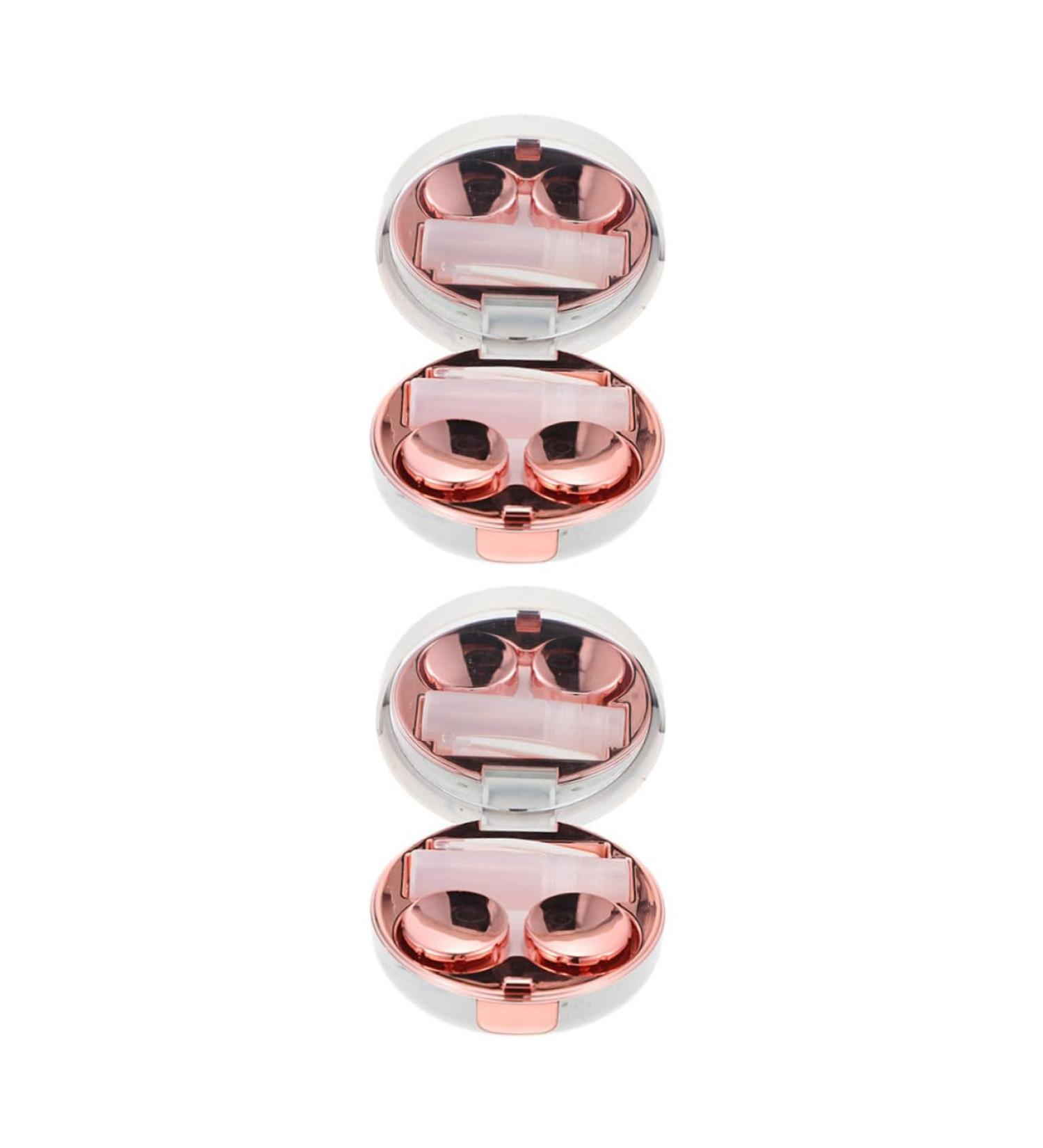 Buy Healvian Portable Contact Lens Container Set - Travel Case for Glasses & Lens Care - Marble Design Storage Box - International Shipping Available - Buy Online on GoSupps.com