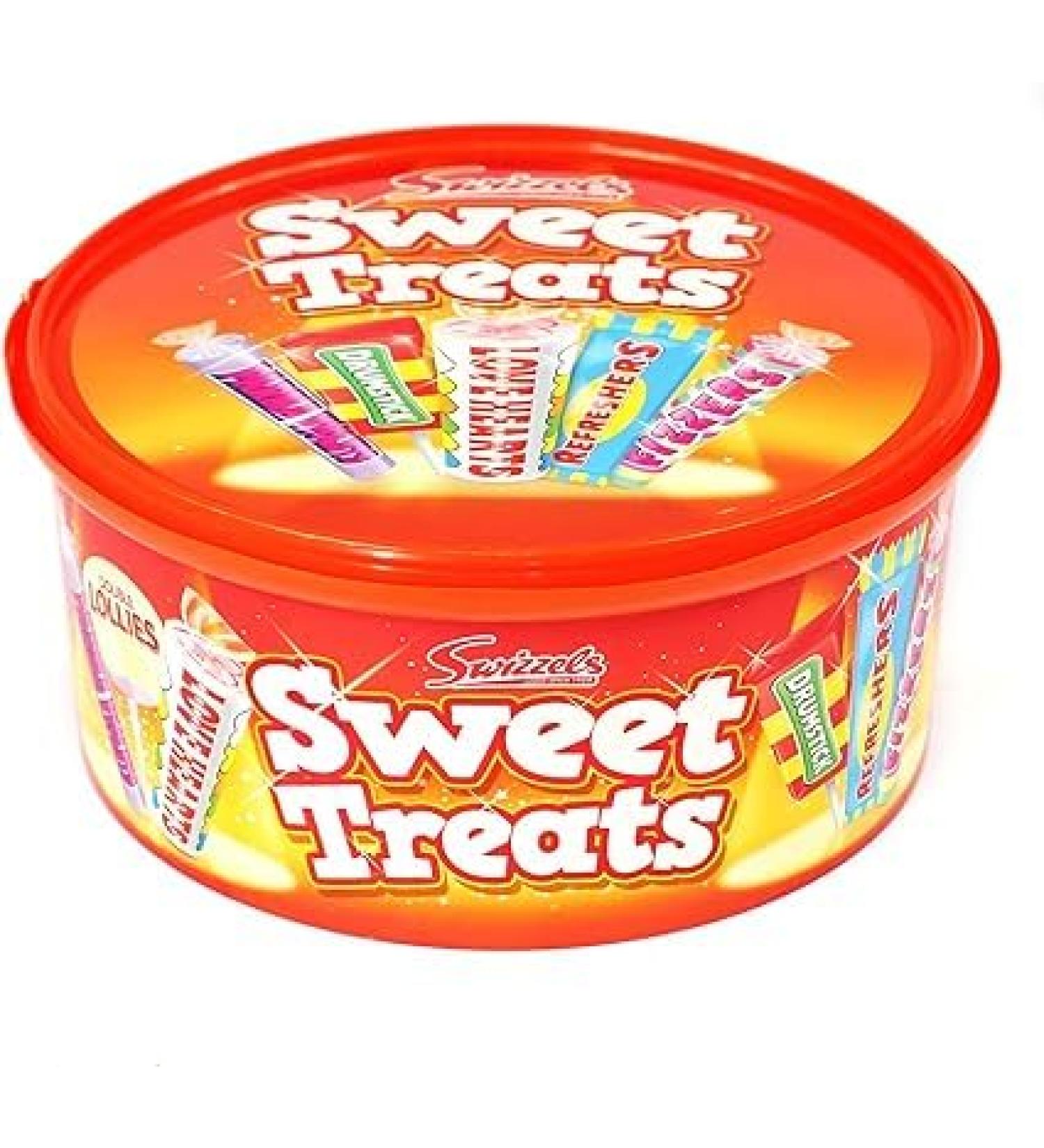 Swizzels Sweet Treats Tub 600g (Pack of 2 Tubs)