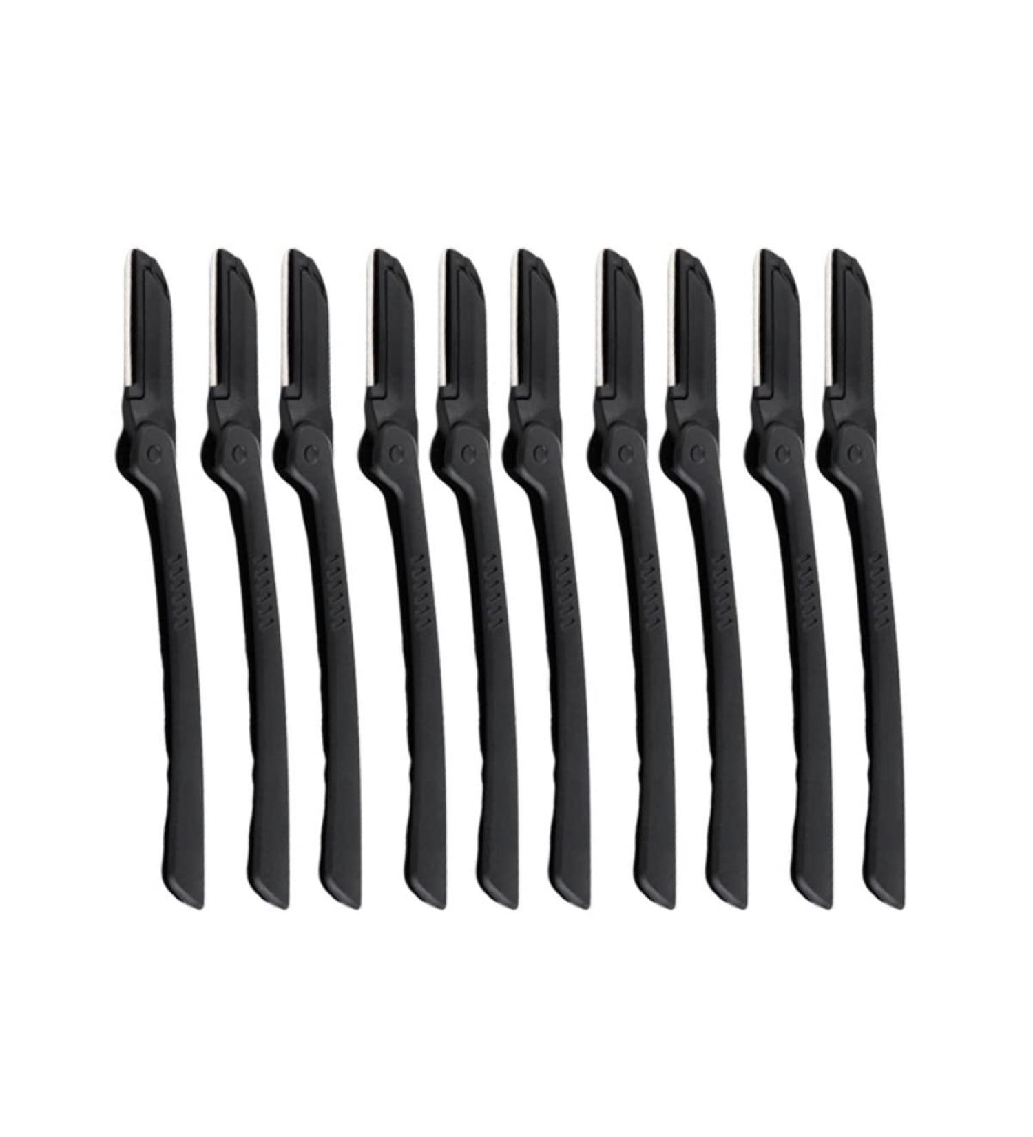 Frcolor Eyebrow Shaper Tool - Precision Razor for Facial Hair Removal | 10th Tool for Eyebrow Grooming - 14.2x1.5cm - Buy Online on GoSupps.com