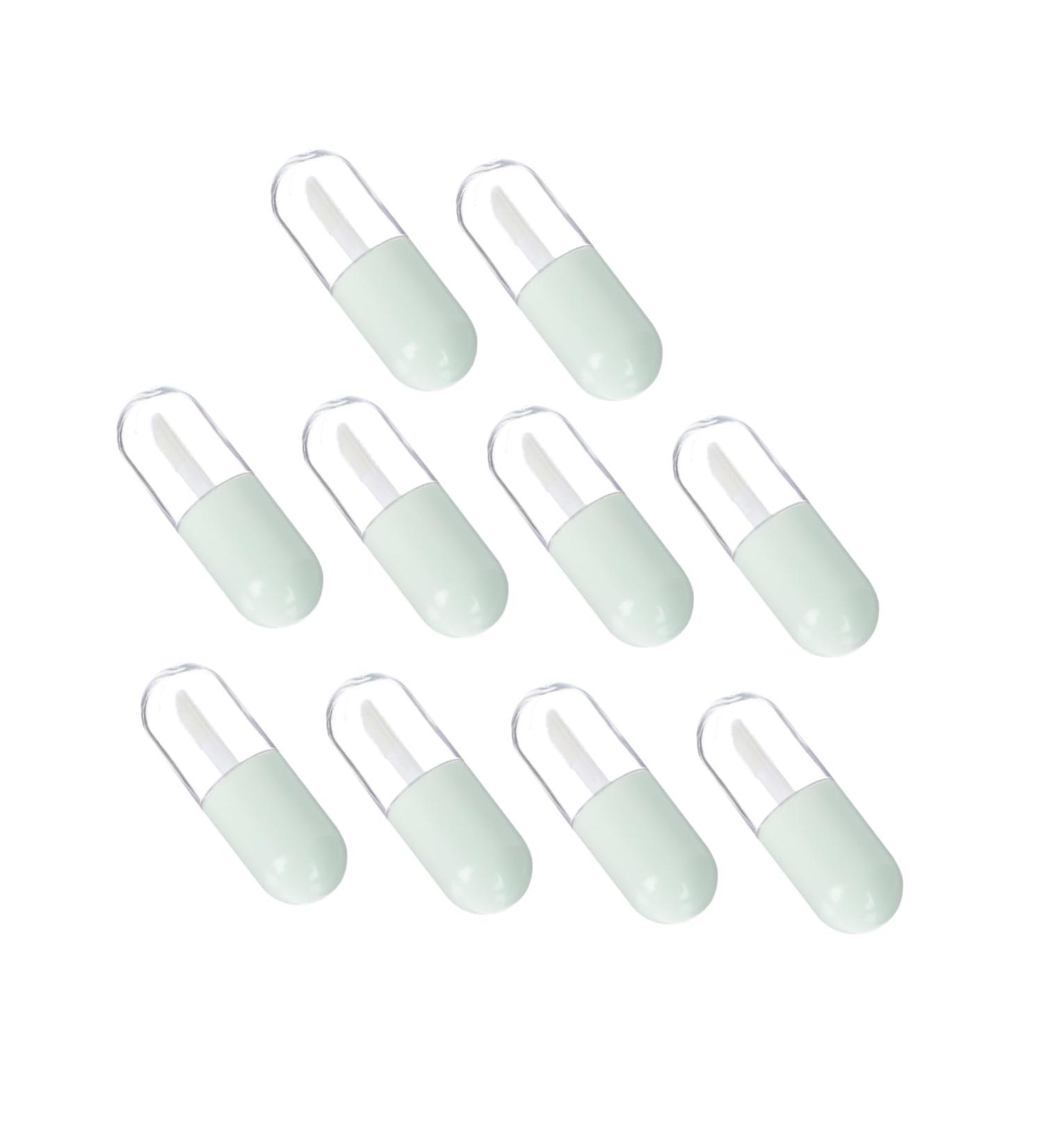 CLISPEED 10 pi ces Lot de Tubes Brillant L vres Vides R utilisables Compacts Transparents pour DIY Voyage Contenants L gers et Durables pour Gloss L vres - Buy Online on GoSupps.com