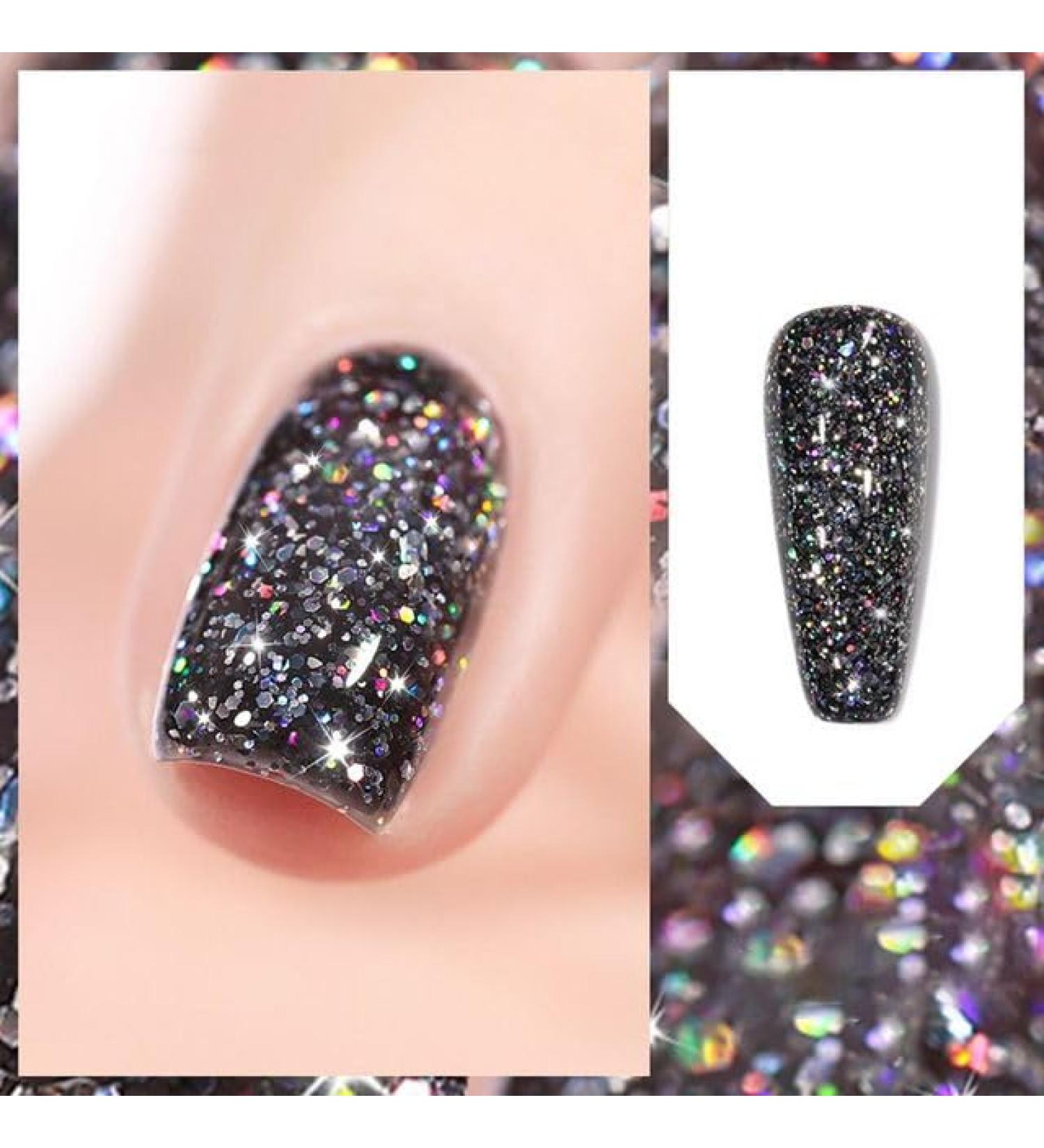 7.3ml Starry Sky Gel UV Lamp Need LED Lamp Colorful Gel Nail Polish Manicure Art Aurora Diamond Gel - (Color: 4) - Buy Online on GoSupps.com