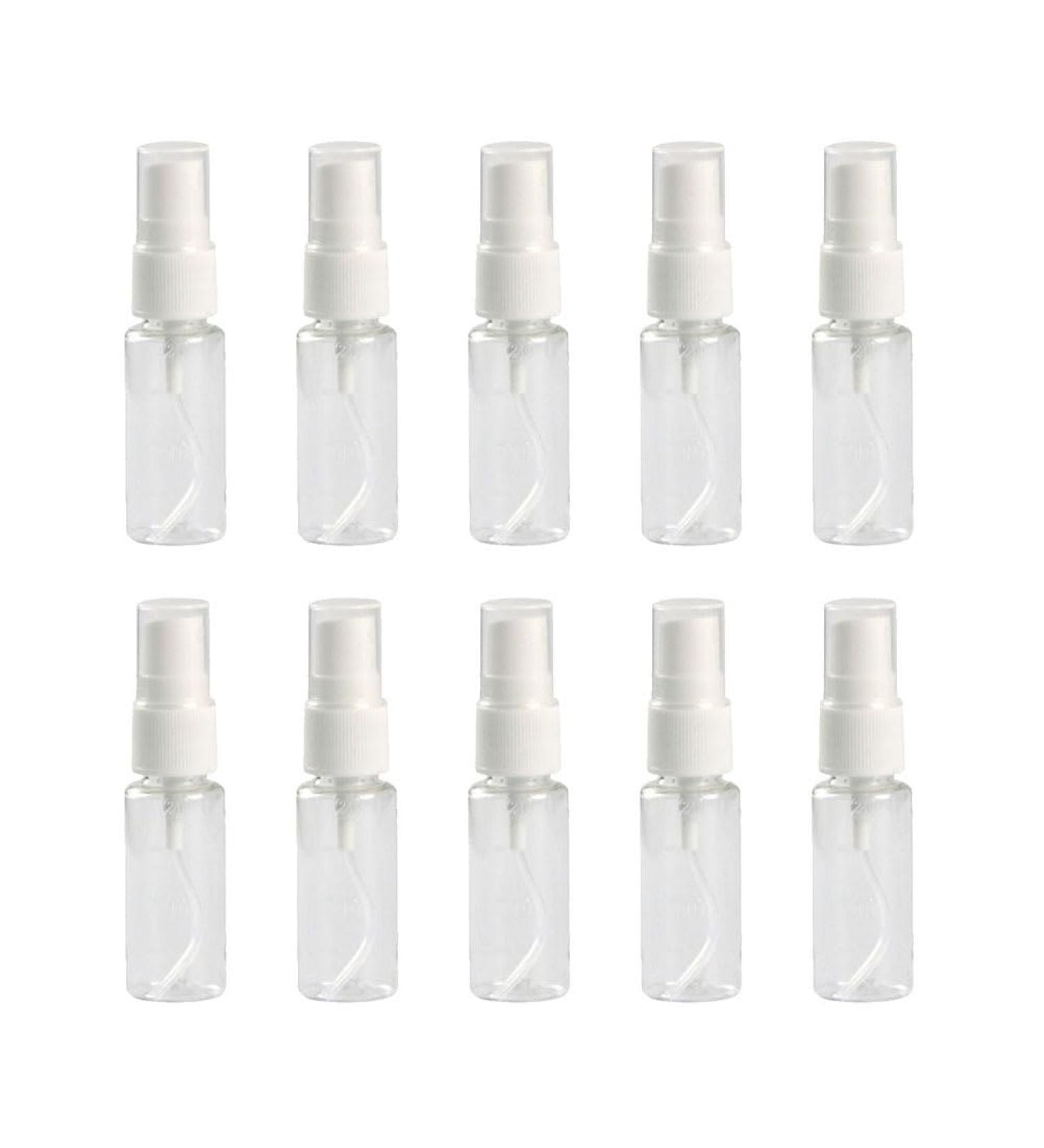 BESPORTBLE 20pcs 20ml Mist Spray Bottle Set for Cosmetic Skincare - Refillable Travel Containers for Makeup, Lotion, and Perfumes - Buy Online on GoSupps.com