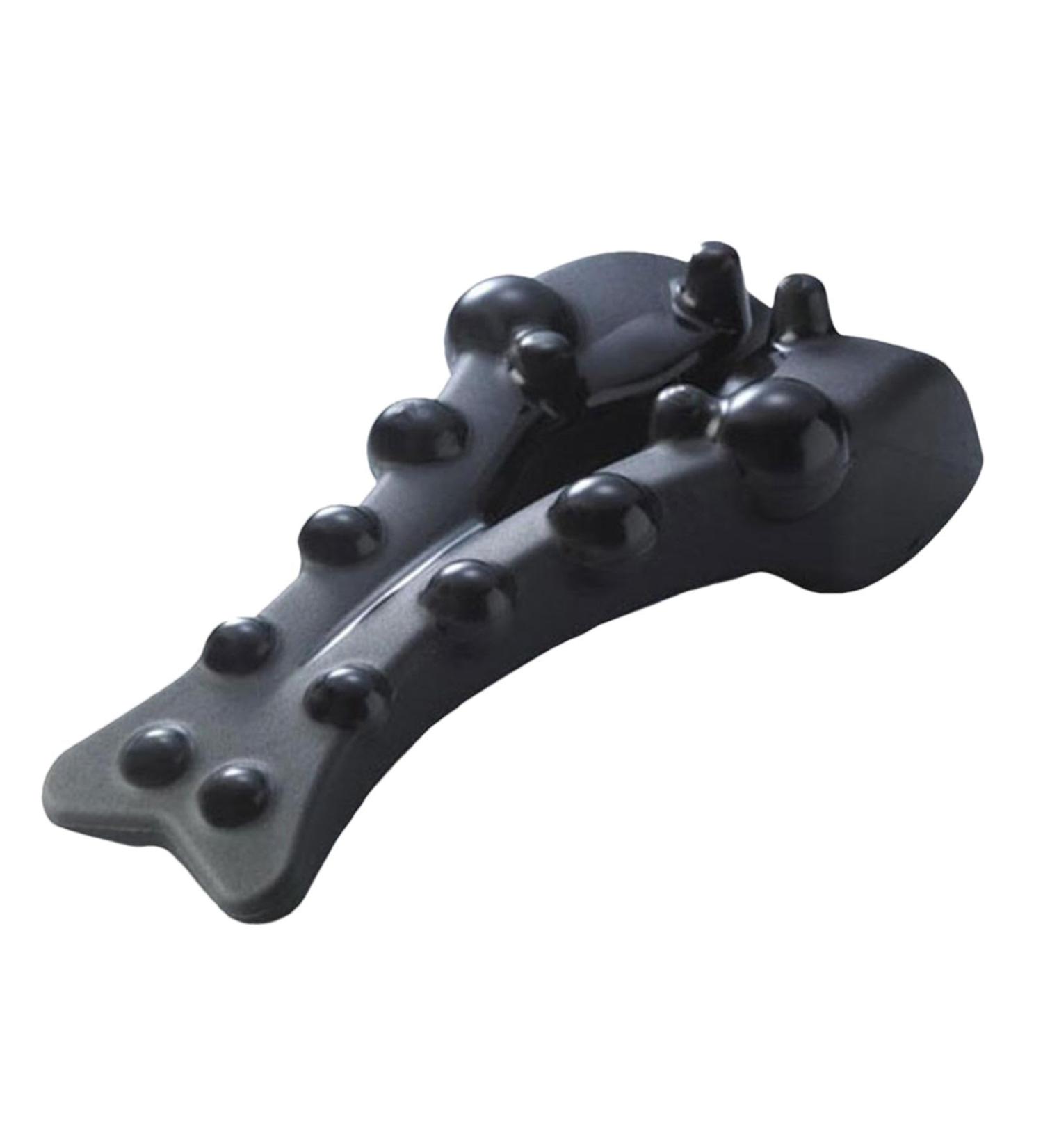 Neck and Shoulder Tension Relief Massage Device | Cervical Traction for Upper Back & Joint Pain - Black - Buy Online on GoSupps.com