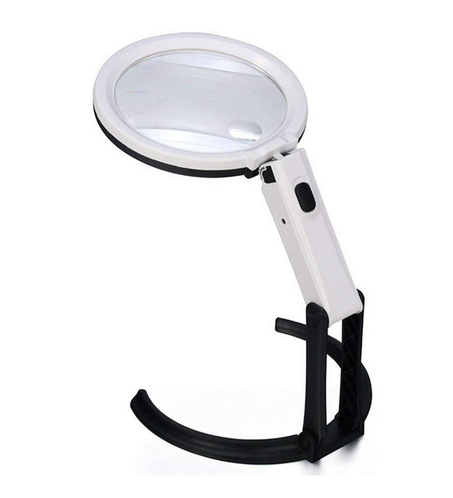 Reading Magnifier Antique Identification Glass Magnifier Magnifier with LED Lights Old Man Desktop Magnifier Made in China - Buy Online on GoSupps.com