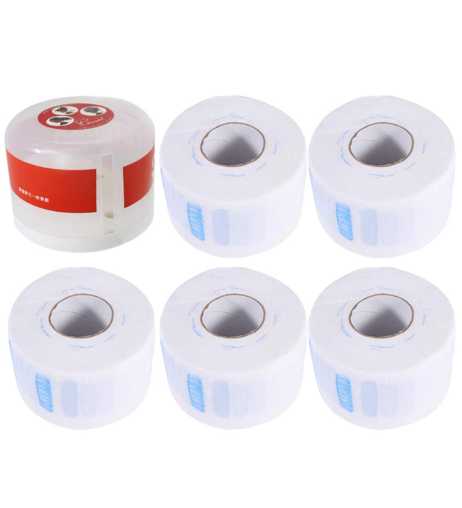 Solustre 5-Piece Disposable Neck Protection for Haircuts | Hairdresser Essential | Home Use & Professional Salon Box - Buy Online on GoSupps.com