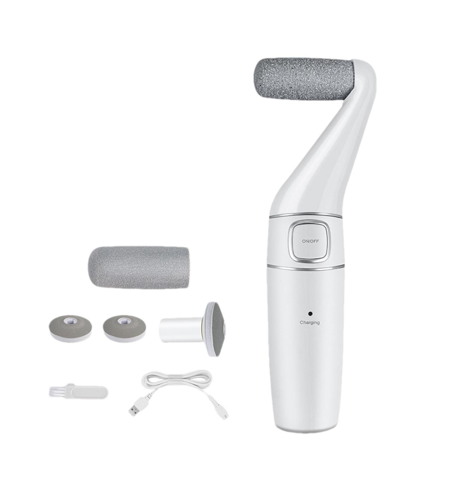 Electric Callus Remover - Rechargeable Adjustable Speed Electric Foot File Portable Powerful Callus Remover Tool Foot Scrubber File for Smooth Heels Foot Grinder - Buy Online on GoSupps.com