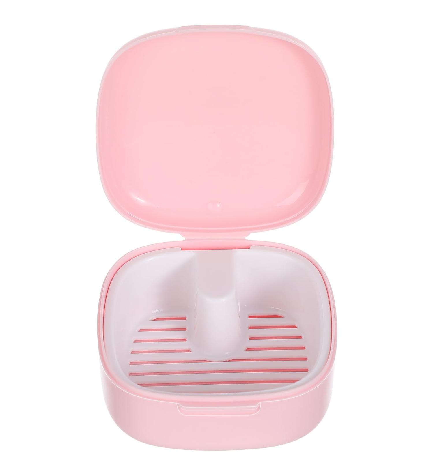 Beaupretty Retainer Box - Portable Retainer Holder & Cleaning Case for Travel | Durable Storage & Soaking Case - Buy Online on GoSupps.com