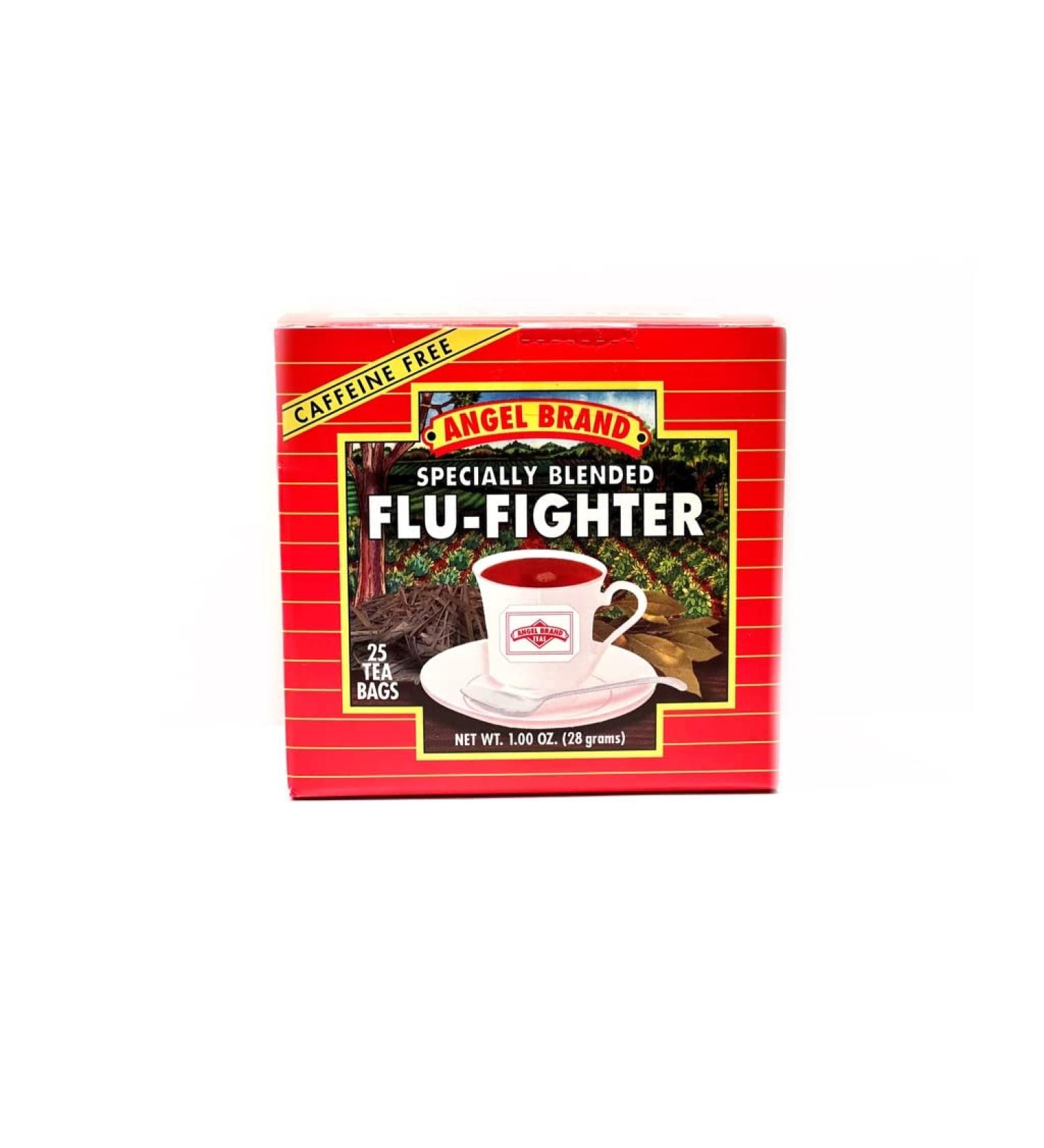 Angel Brand Flu Fighter Tea - Organic & Caffeine Free Wellness Tea - Buy Online on GoSupps.com