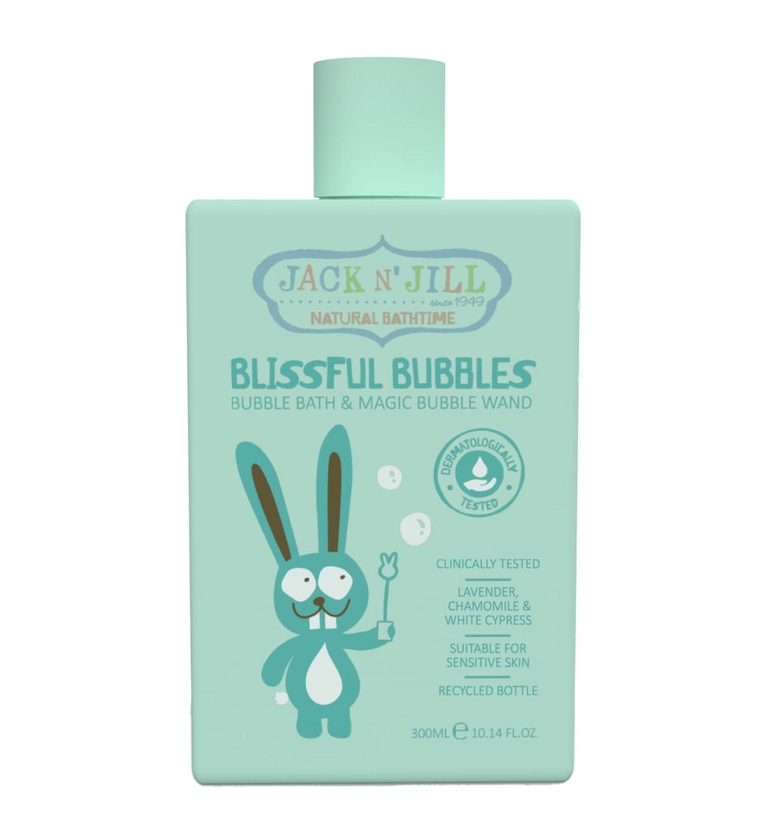 Jack N' Jill Natural Bathtime Bubble Bath for Kids - Dermatologically Tested, Cruelty-Free, Vegan, Sensitive Skin Formula - 300mL - Buy Online on GoSupps.com