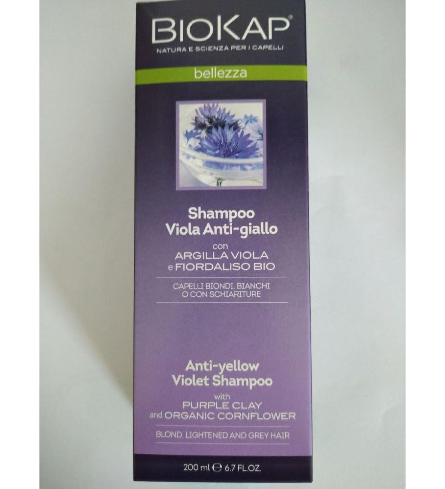 Biokap Shampooing Violet Anti-Jaune 200 ml