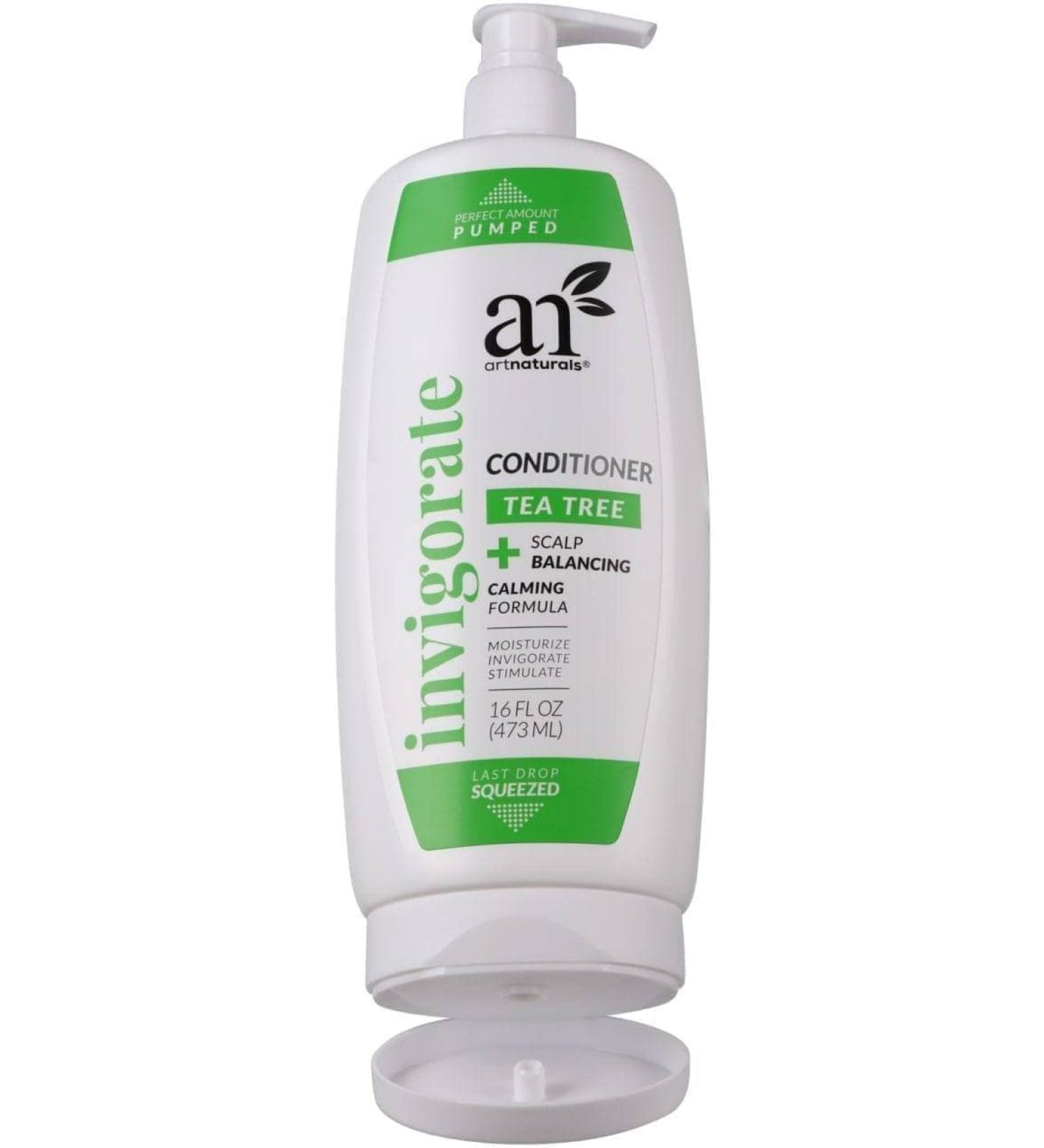 Artnaturals Tea Tree Conditioner - Patented Dual Dispensing Bottle -16 Fl Oz / 473ml