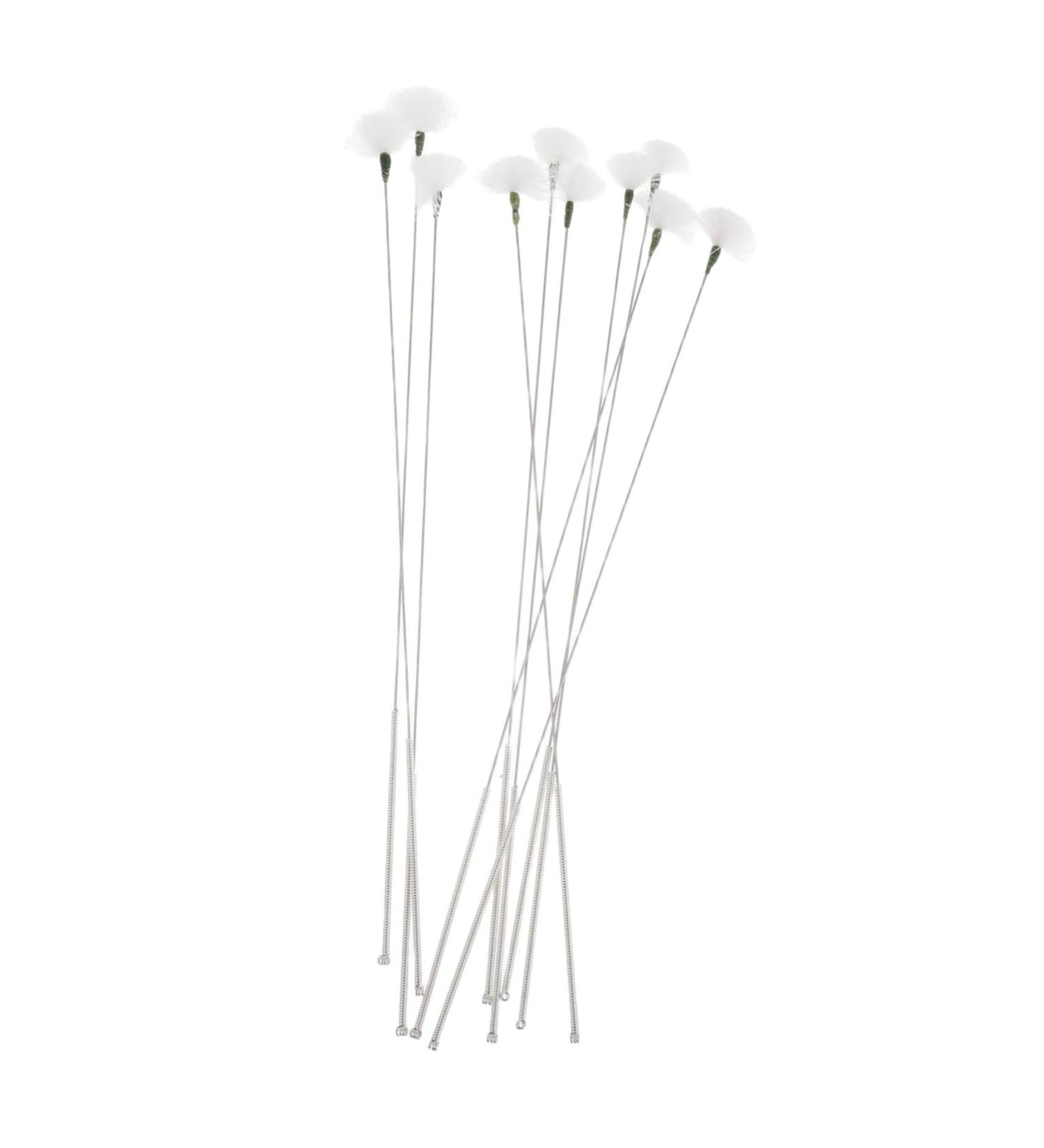 Healvian 10pcs Practical Ear Cleaner Set Reusable Earwax Remover Picks with Dense Goose Plume Design for Safe and Ear Cleaning for Home and Travel - Buy Online on GoSupps.com