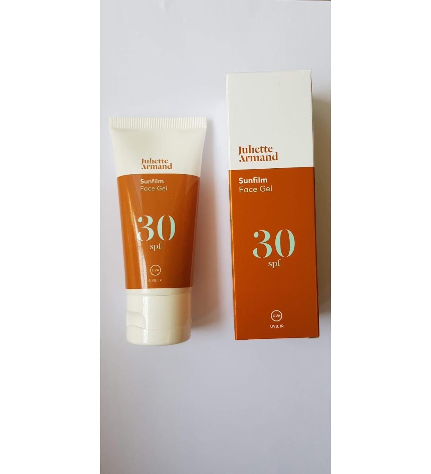 Juliette Armand Sunfilm Face Gel SPF 30 55 ml - Buy Online on GoSupps.com