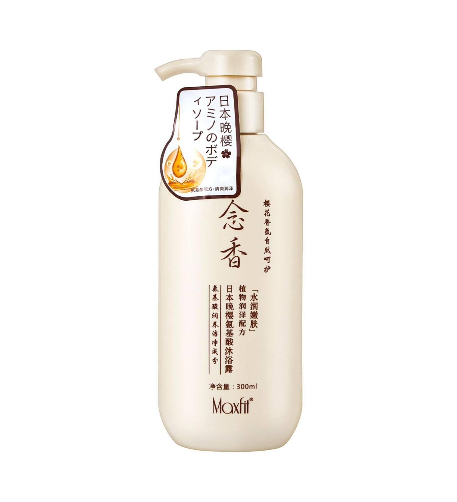 Sakura Japanese Shampoo Sakura Japanese Shampoo and Conditioner Sakura Shampoo Japan Body Wash Thick and Smooth Hair Deeply Nourished Strong Hair (Body Wash) - Buy Online on GoSupps.com