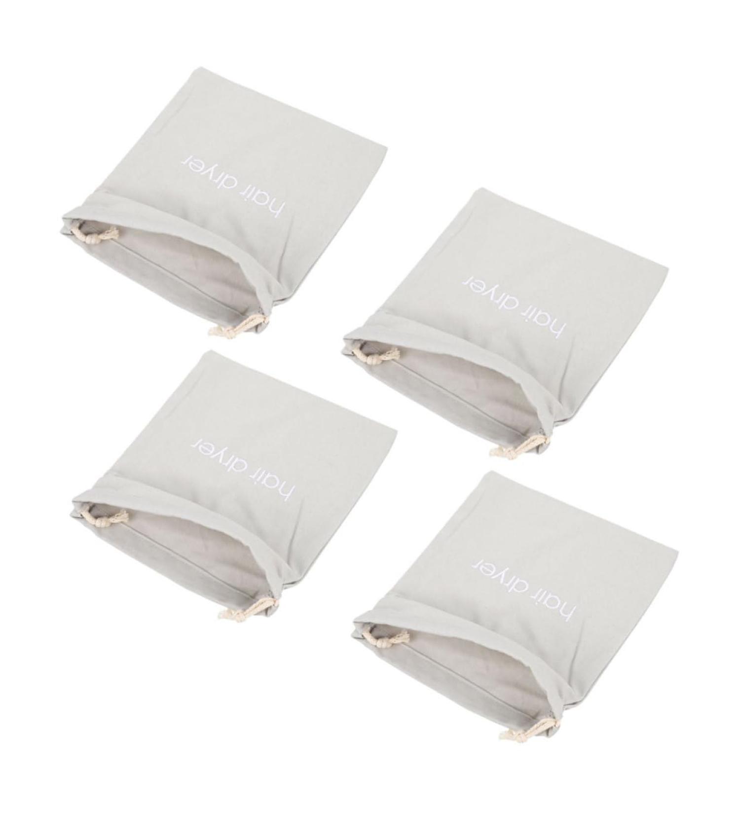 Baluue 16 Pcs Hair Dryer Storage Bag Hair Dryer Receive Bag Hairdryer Bags Storage Bags Fabric Light Grey - Buy Online on GoSupps.com