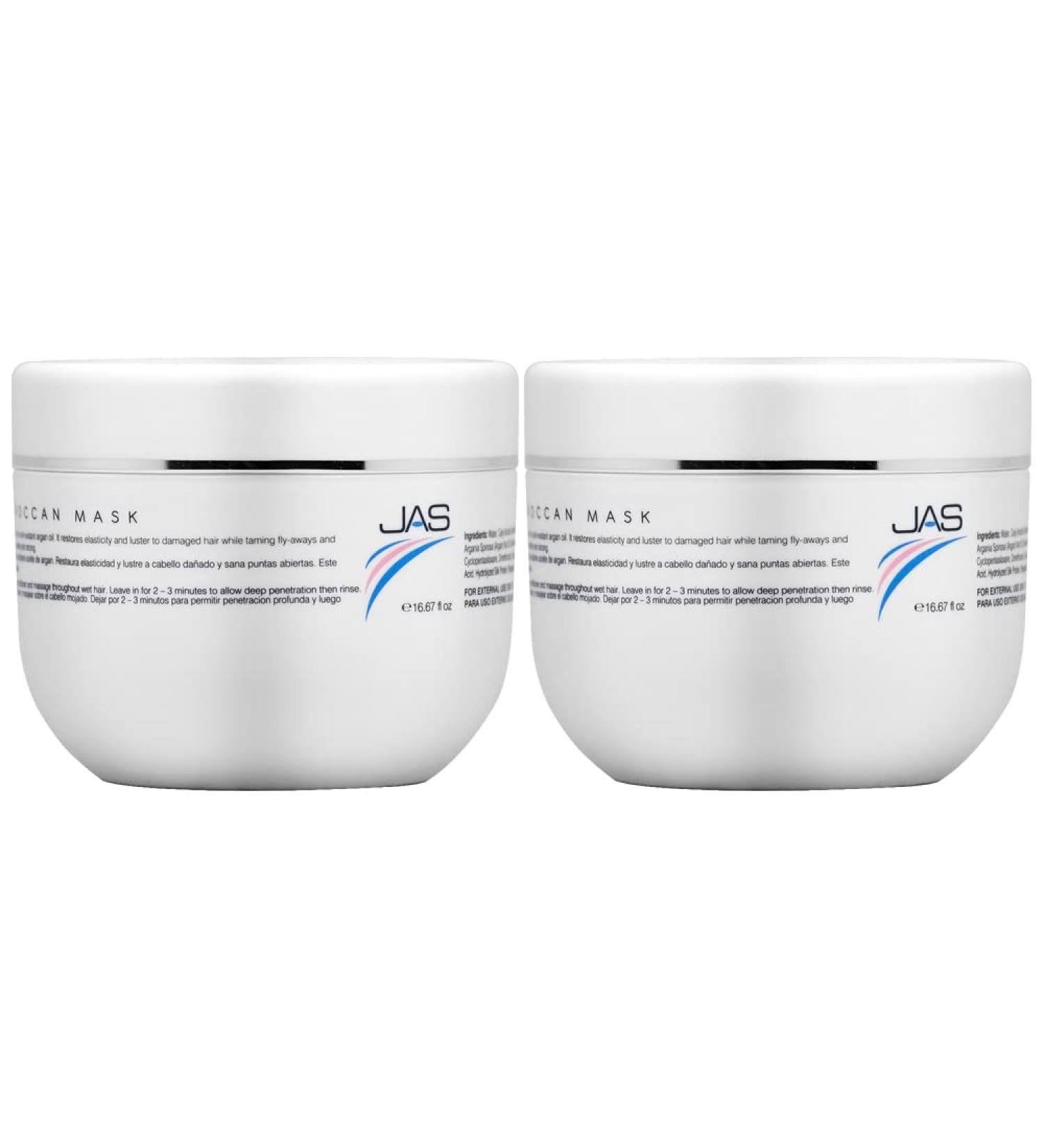Jas Moroccan Hair Renewal Mask 16oz (Pack of 2)