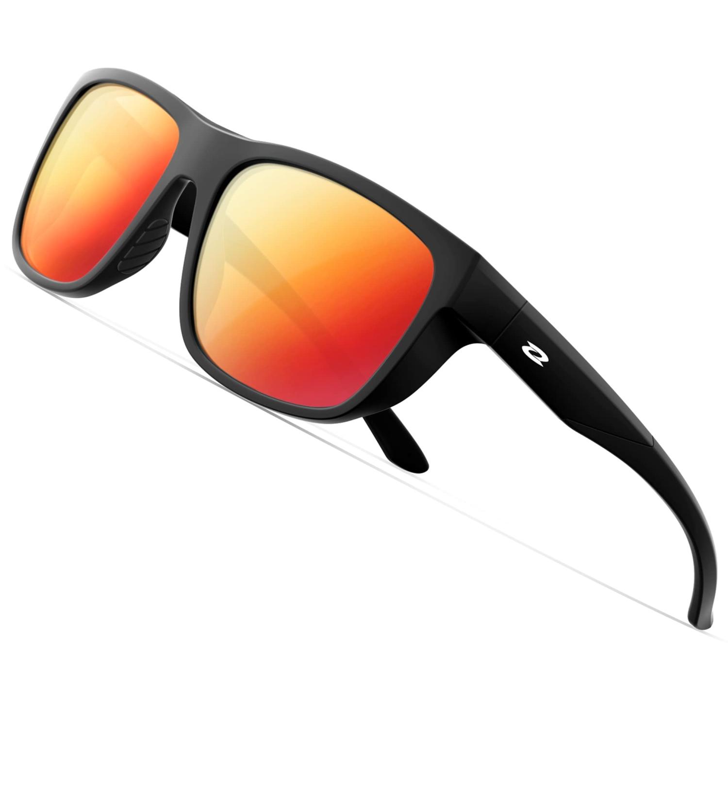 Buy Rivbos RBS862 Polarized Cycling Sunglasses for Men & Women - Lightweight UV400 Sports Glasses for Hiking Running Golf & Fishing - Buy Online on GoSupps.com