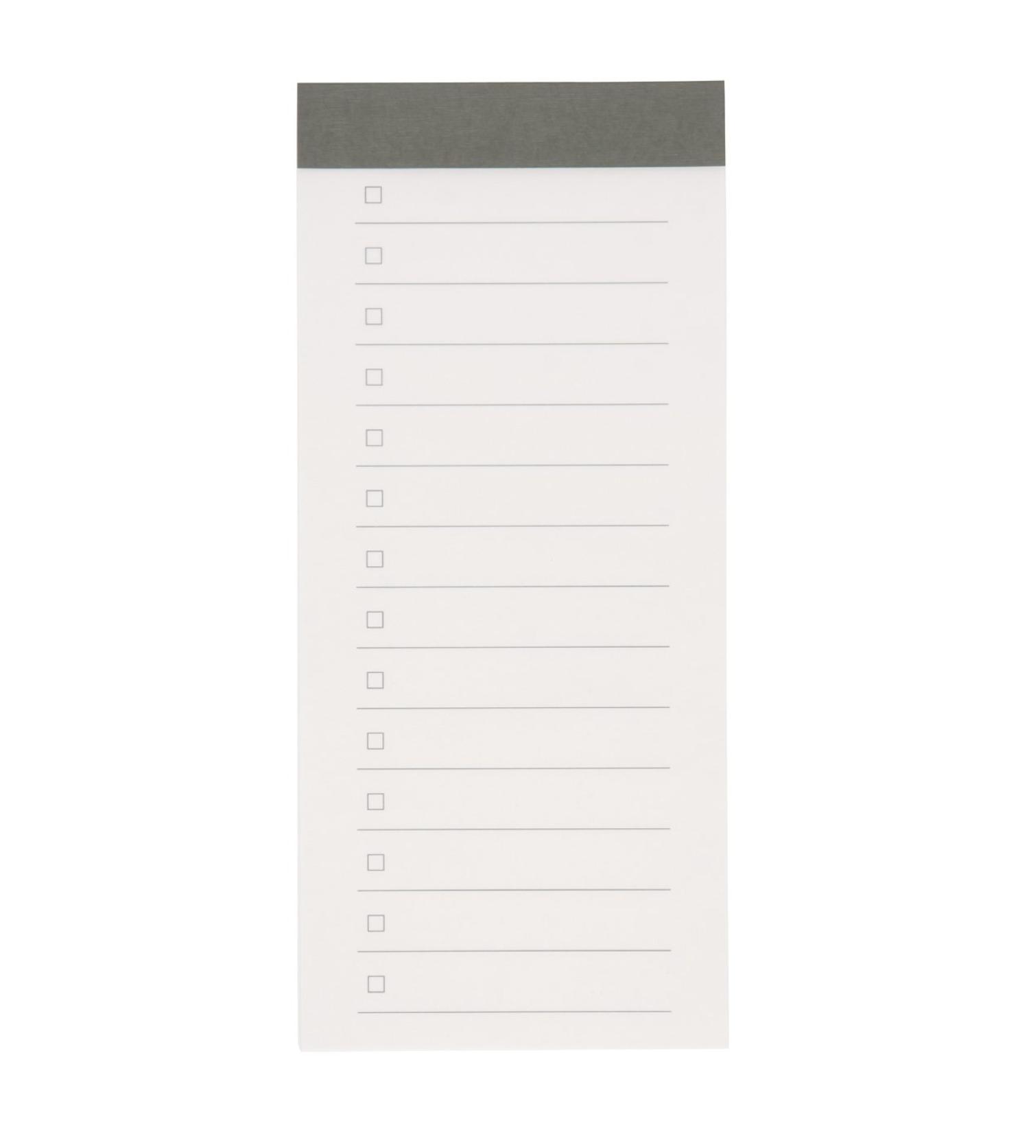 Buy MUJI Checklist Notepad (40 Sheets) - Perfect for Organization | Shop Internationally - Buy Online on GoSupps.com