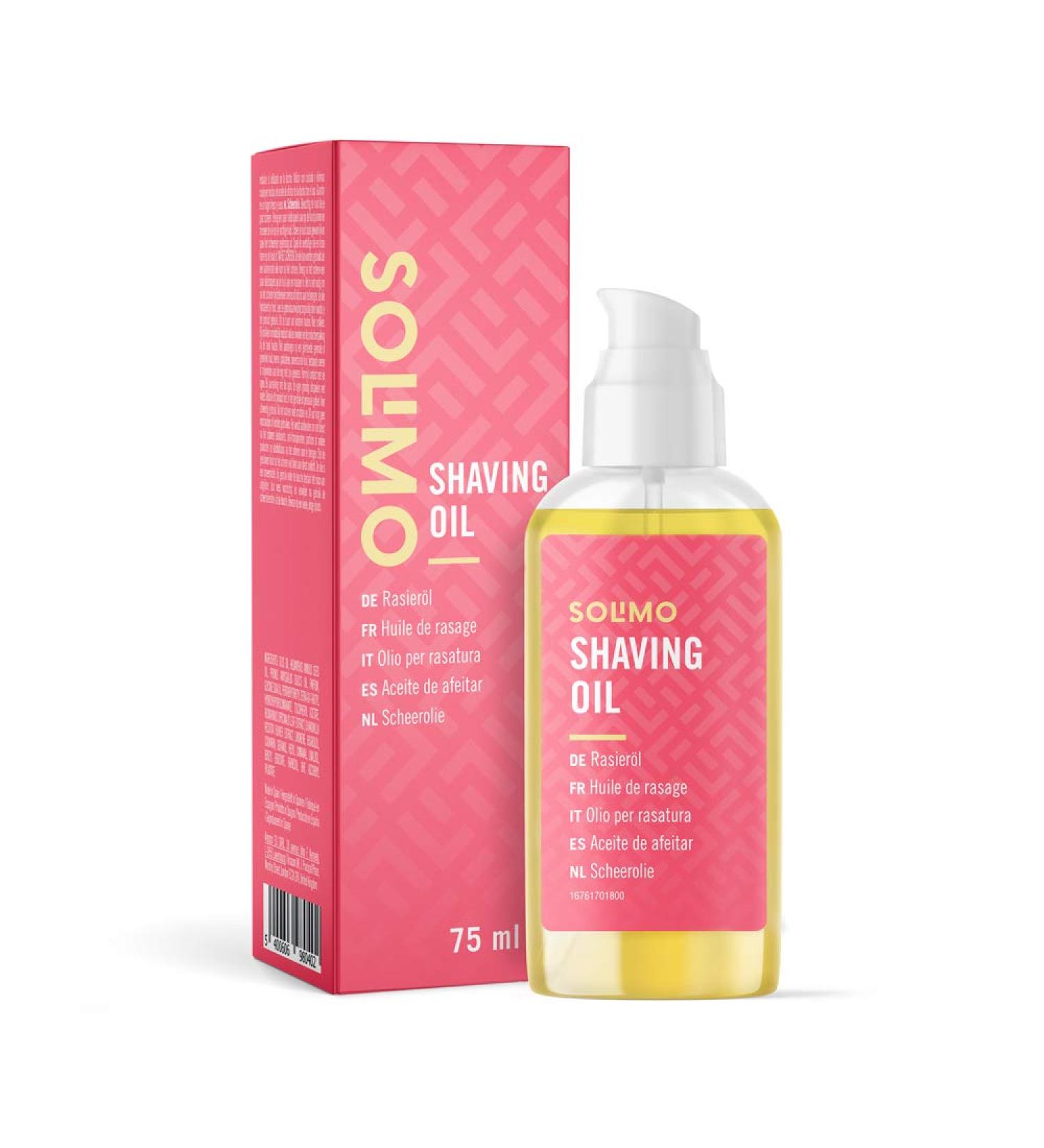 Solimo Pre & Post Shaving Oil 75ml - Hydrating Formula for Smooth Skin - Buy Online on GoSupps.com